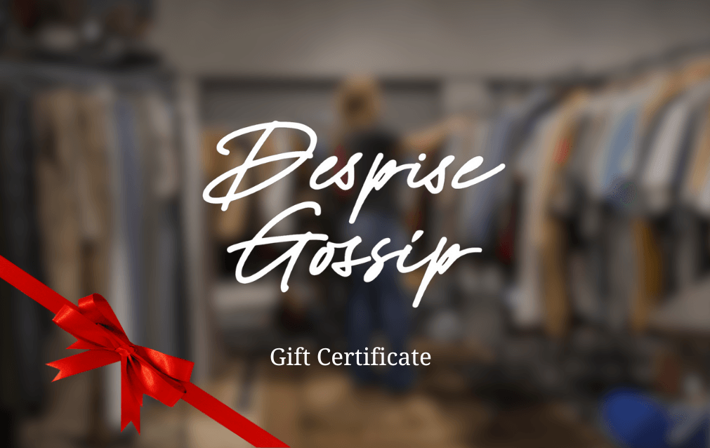 Despise Gossip Gift Card
