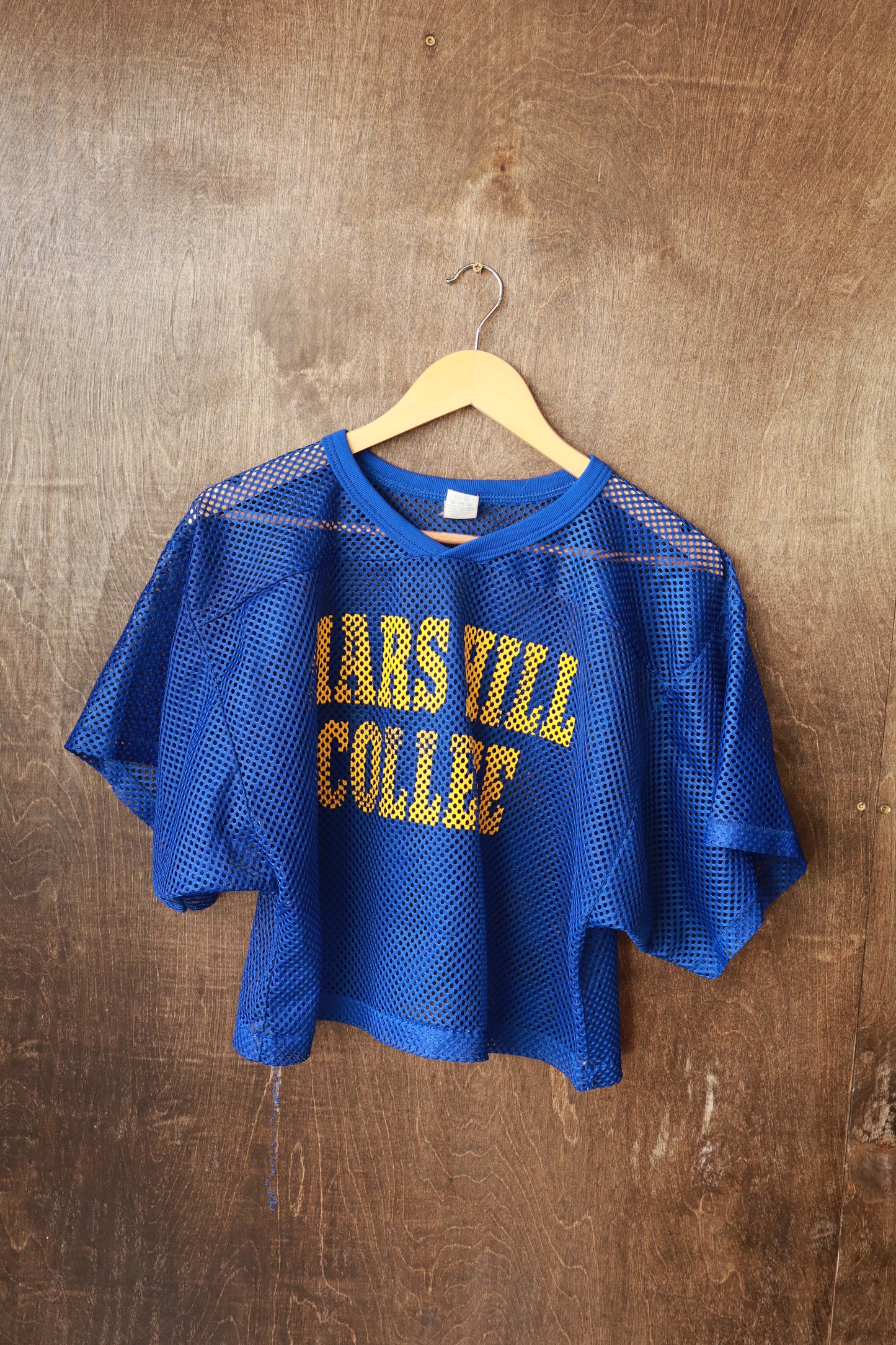 1980s Mesh Cropped Jersey | L