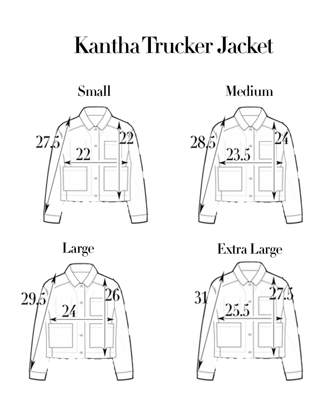Kantha Trucker Jacket