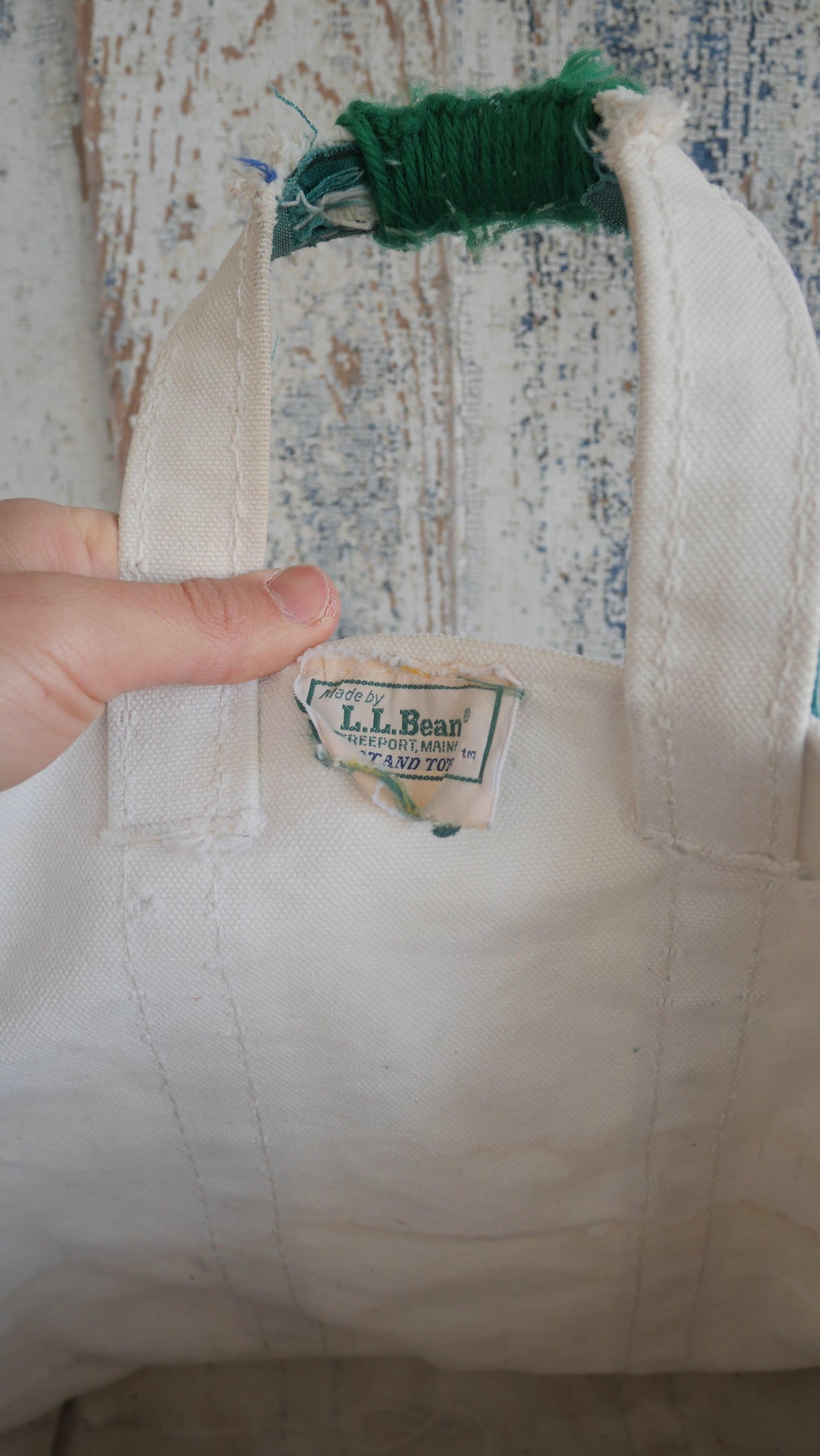 1980s Repaired Boat n' Tote