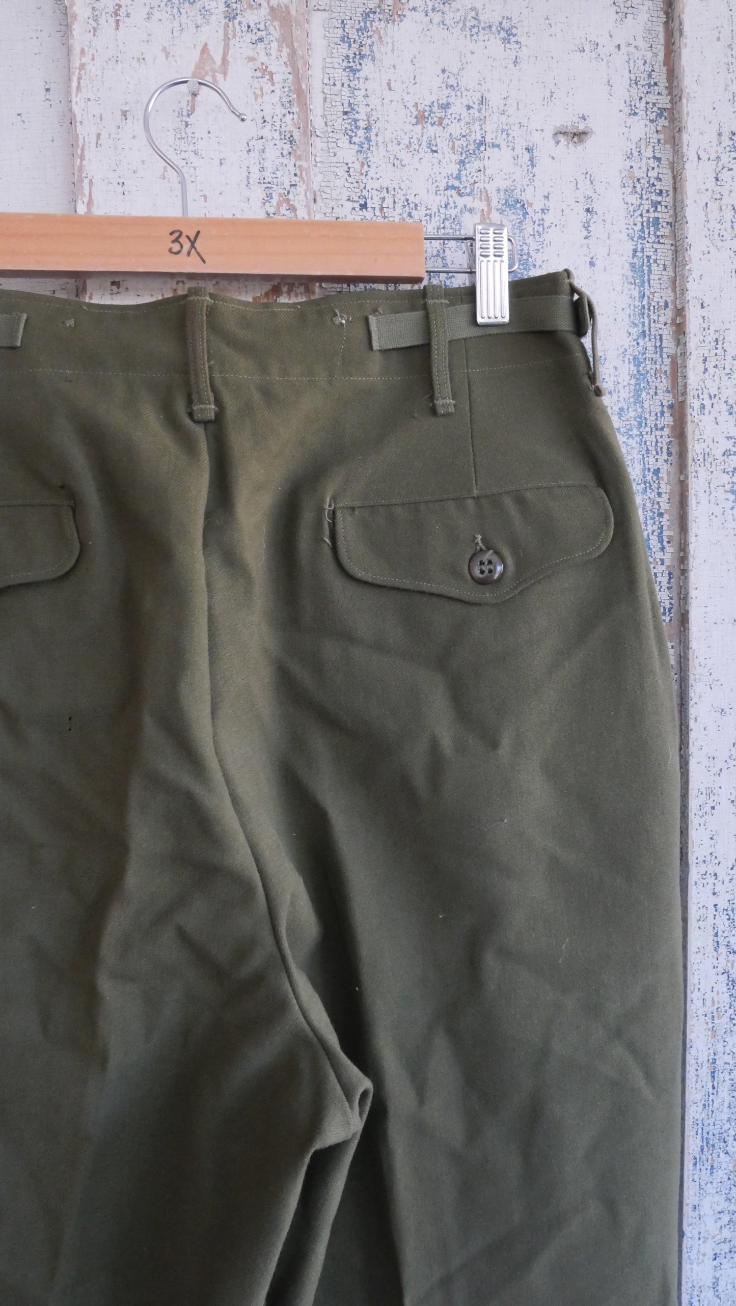 1960s Wool Military Pants | 31