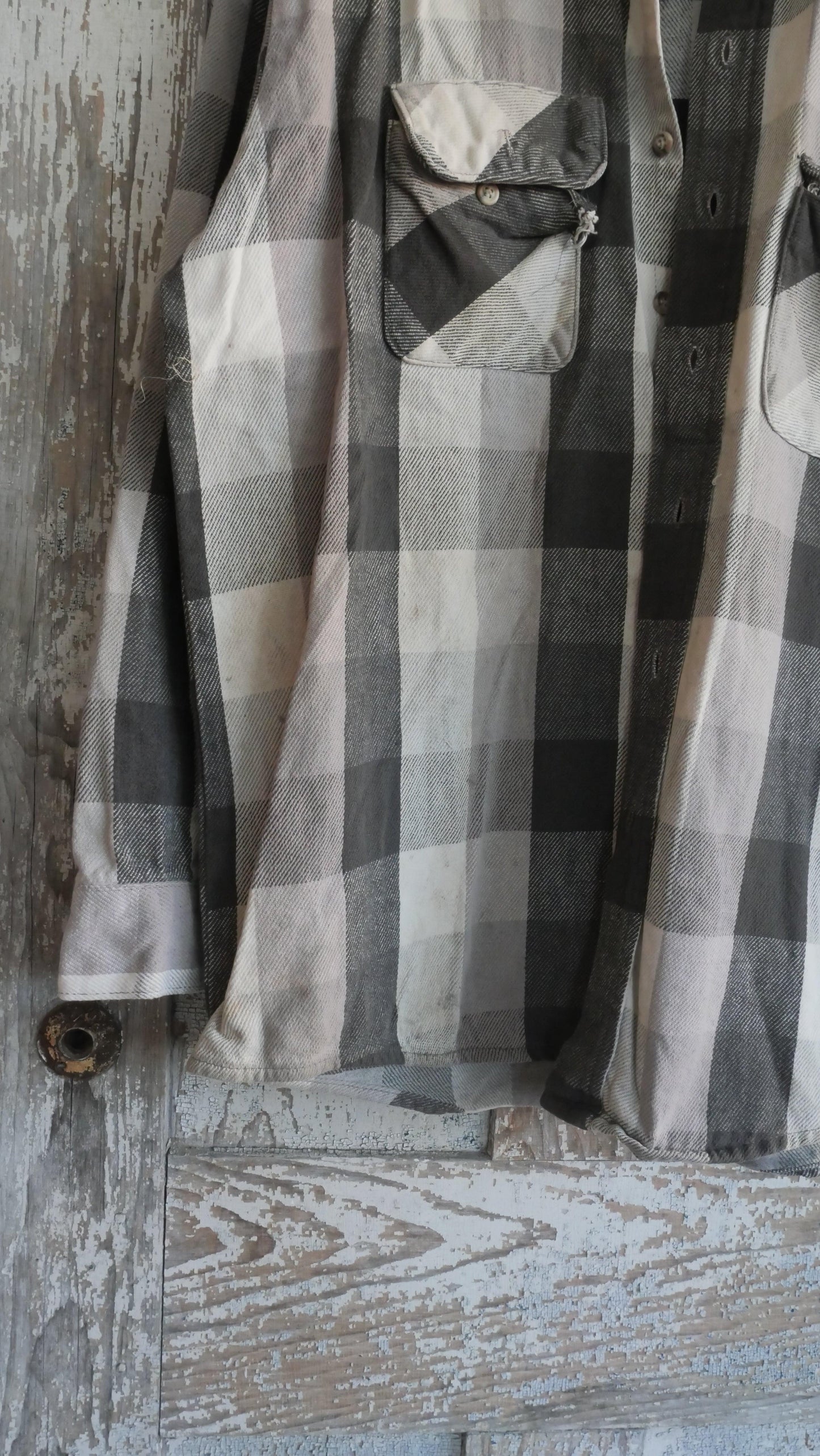 1990s Five Brother Cotton Flannel | L