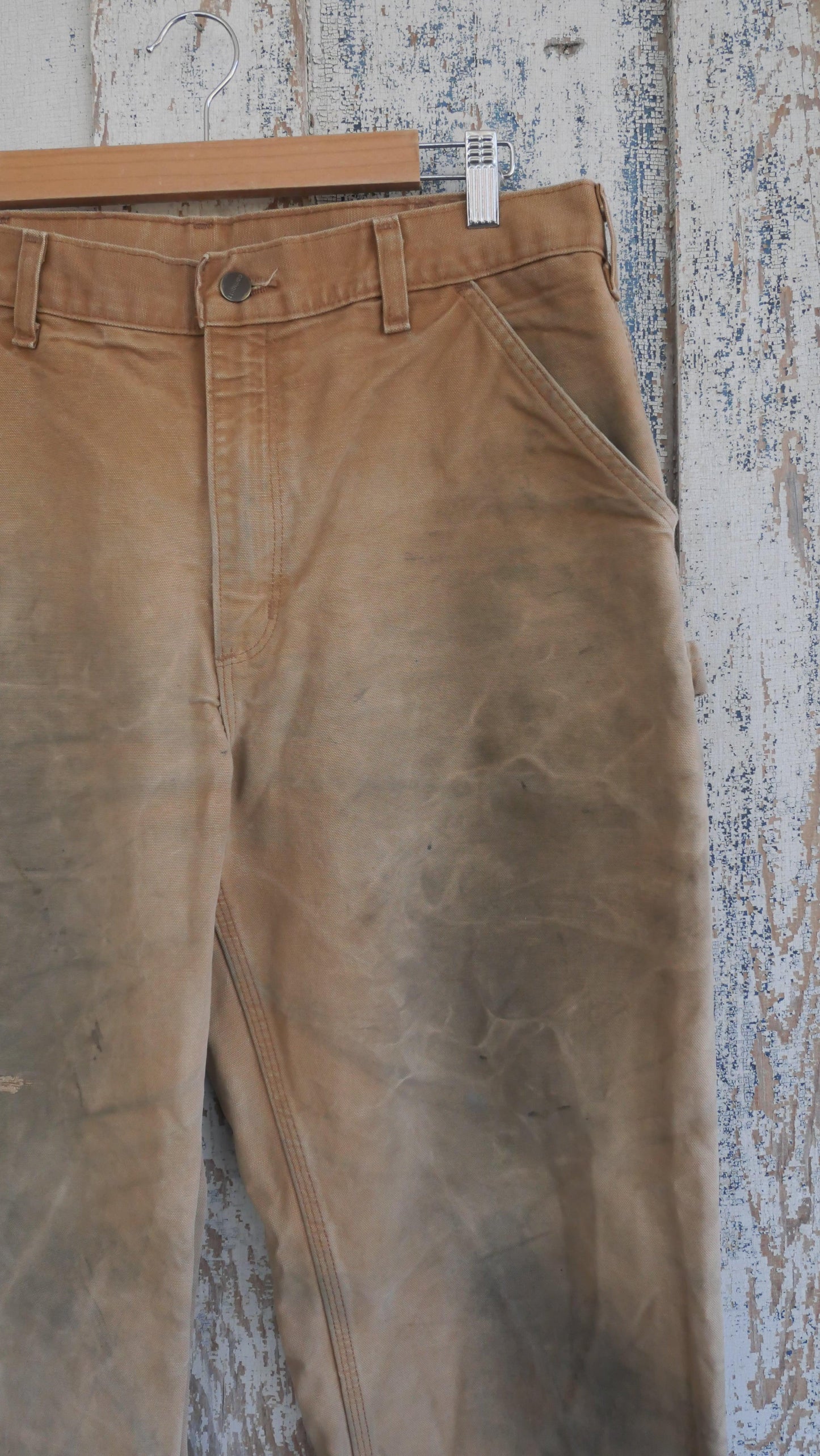 1990s Tan Carhartt Pants | 34