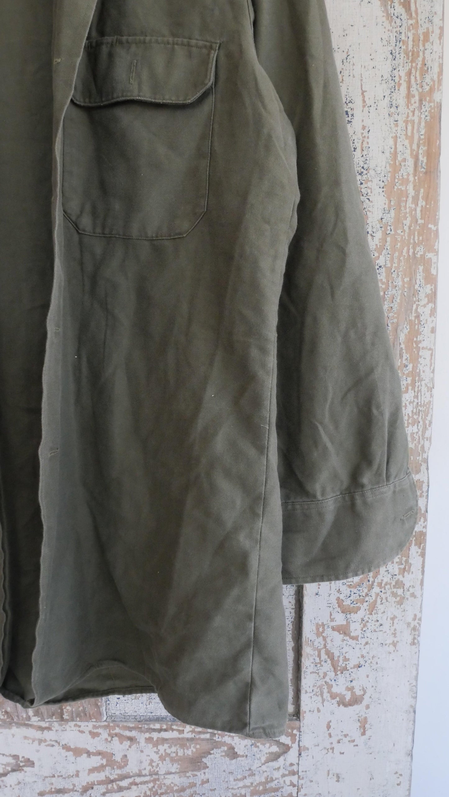1980s German Fatigue Shirt | L