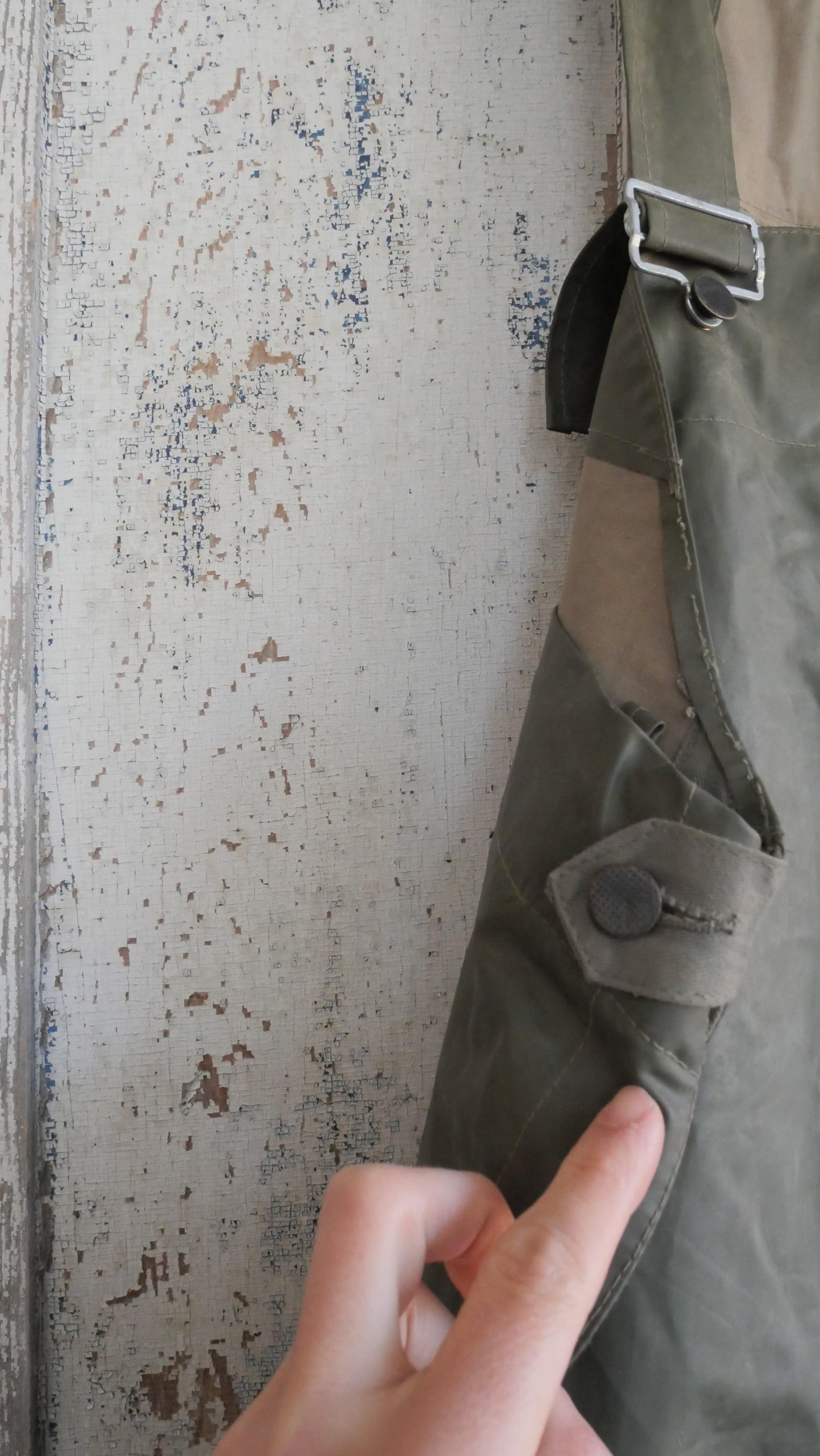 1960s Rubber Military Overalls | 34