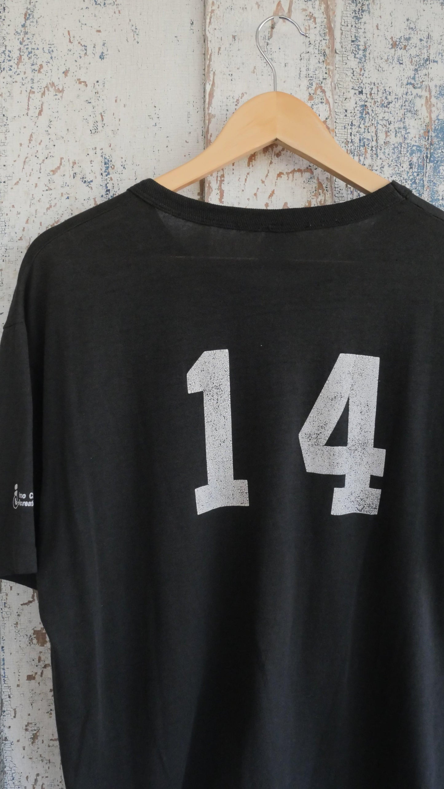 1980s Russell Black Tee | L