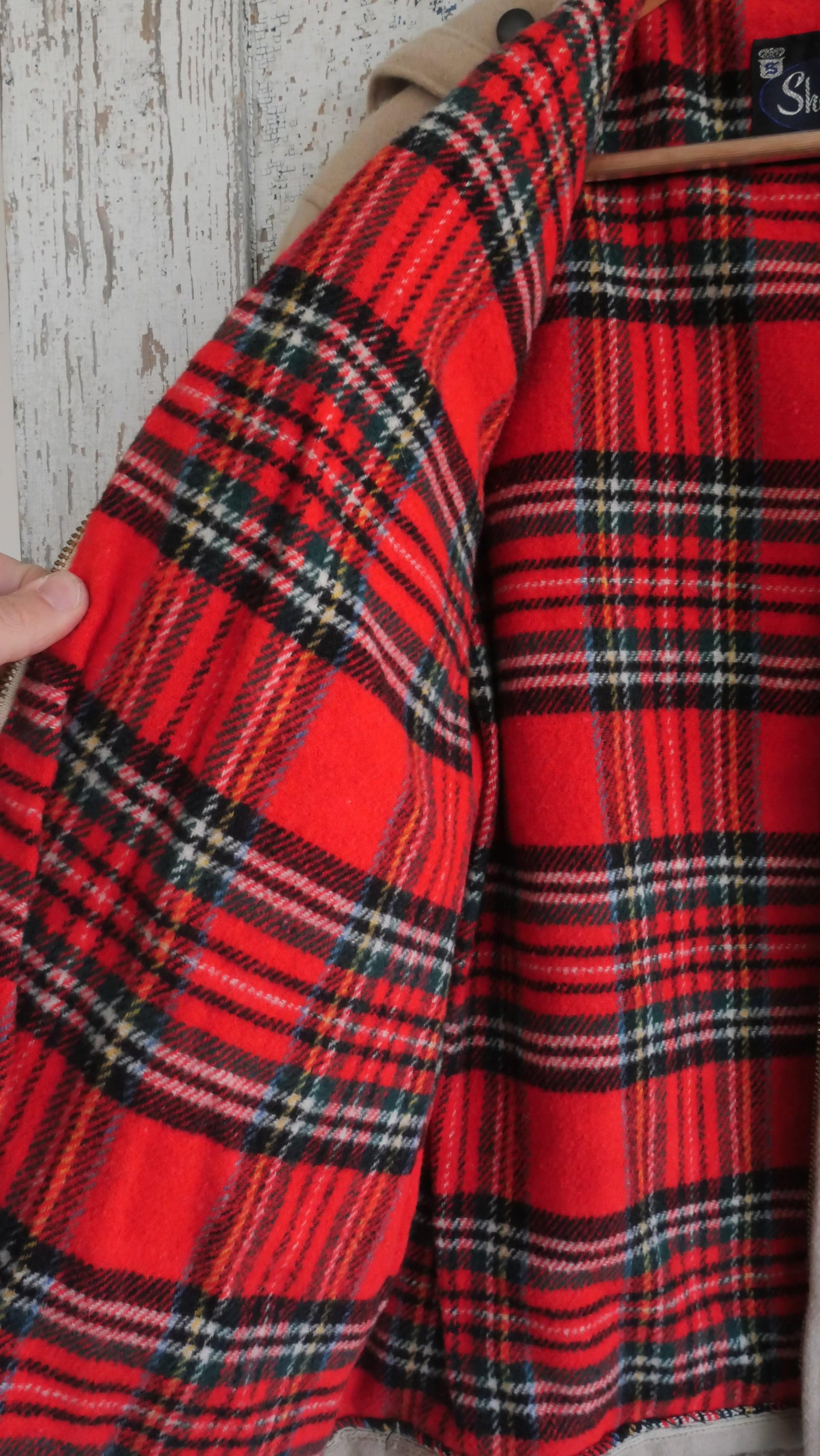 1970s Wool Zip Hoodie | L