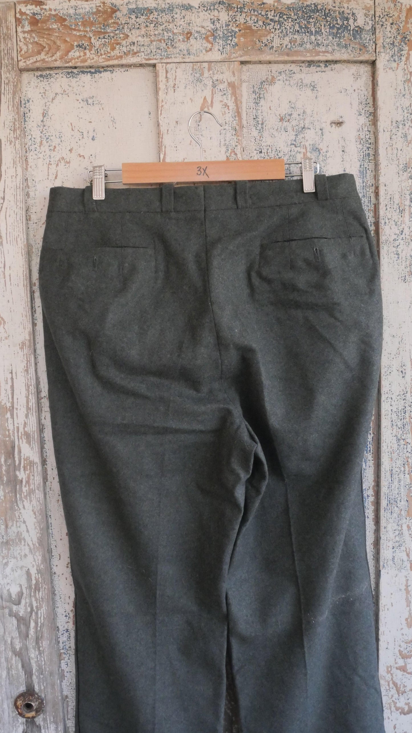 1970s Wool Military Pants | 35