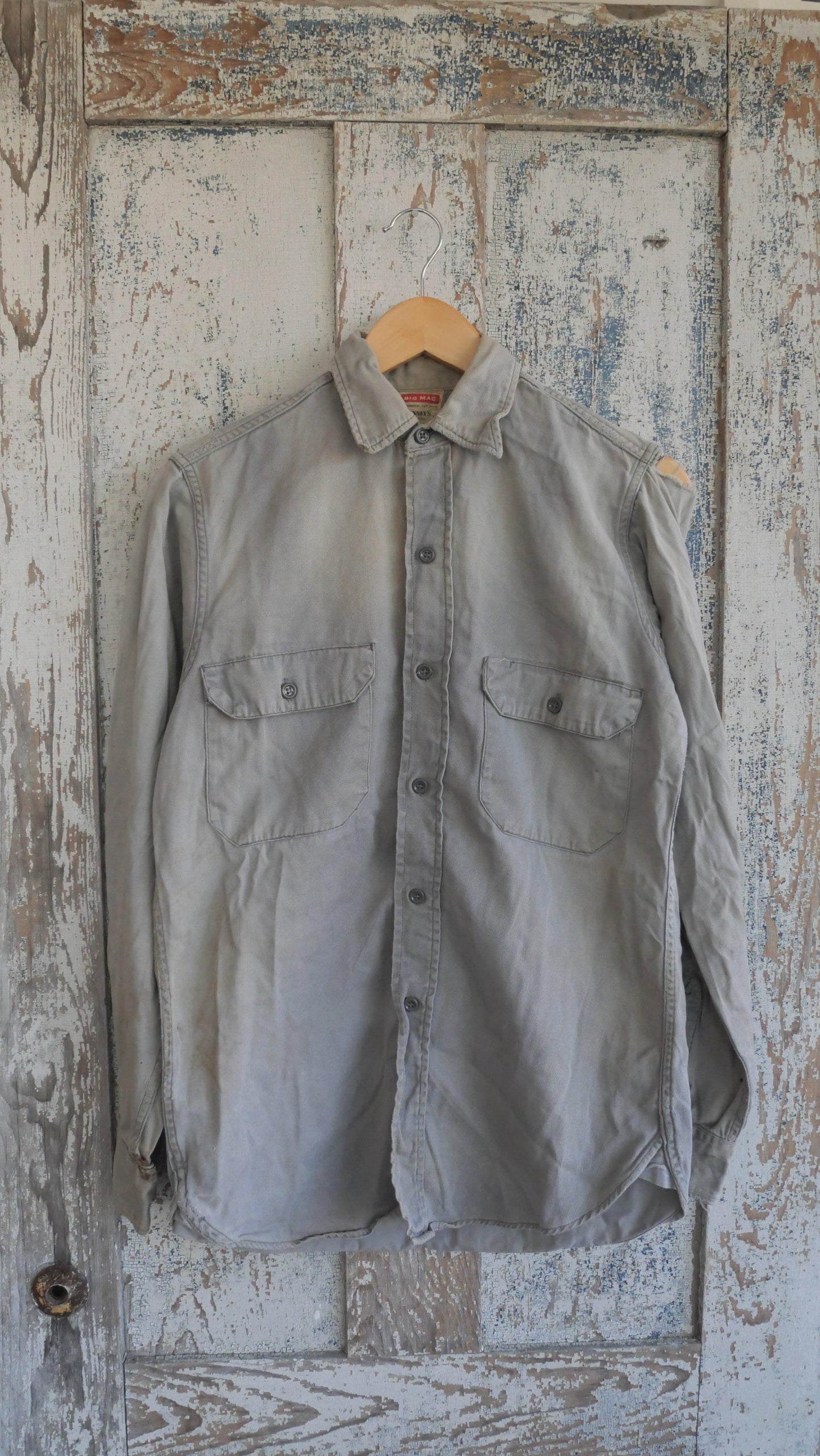 1960s Penney's Work Shirt | M