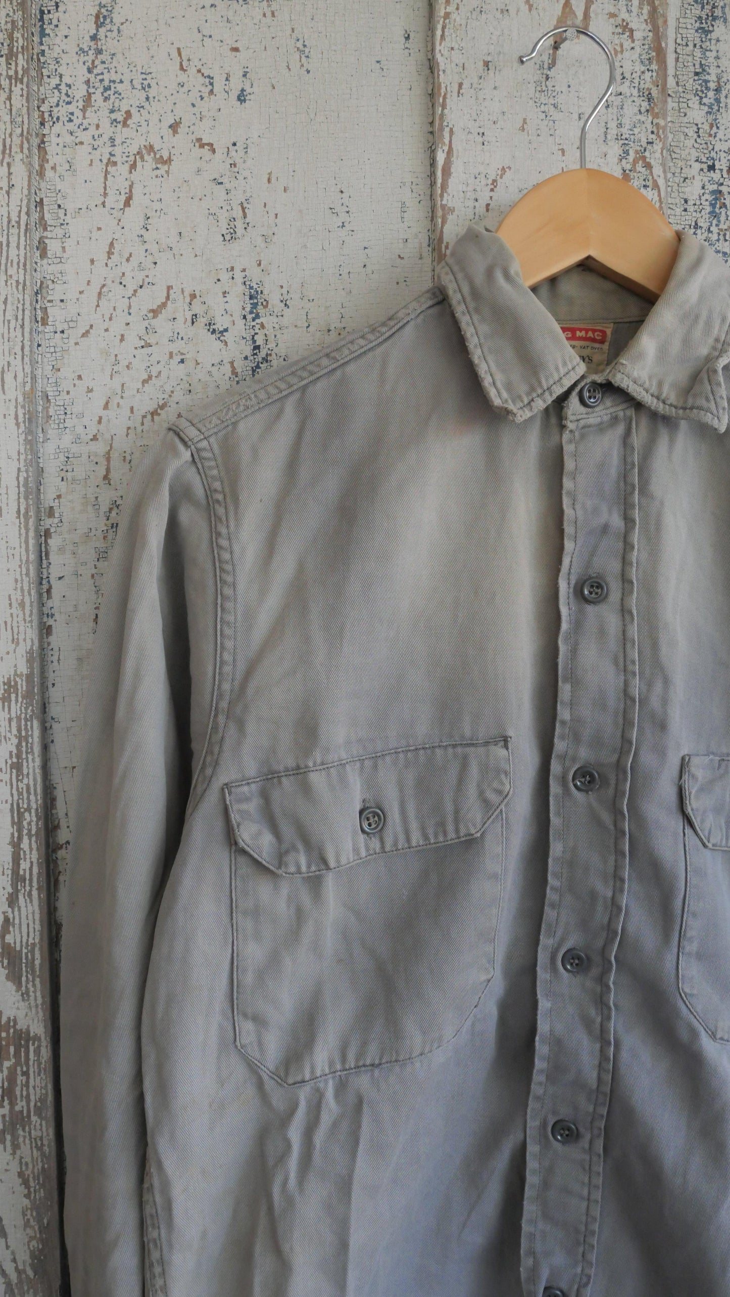 1960s Penney's Work Shirt | M