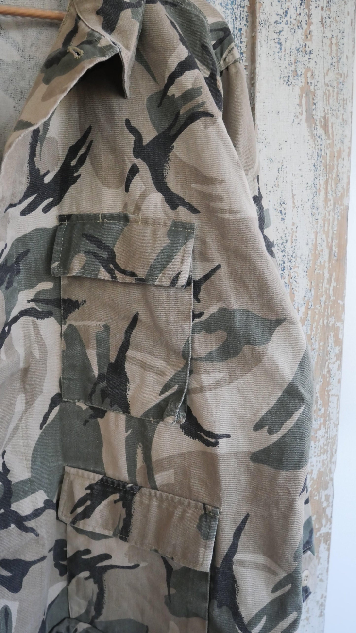 1970s Boxy Camo Chore Jacket | L