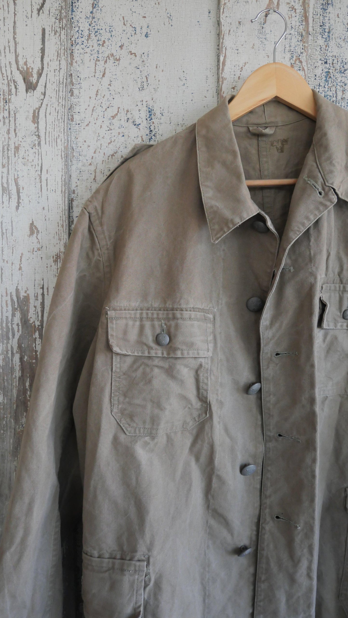 1960s Italian Military Chore Jacket | L
