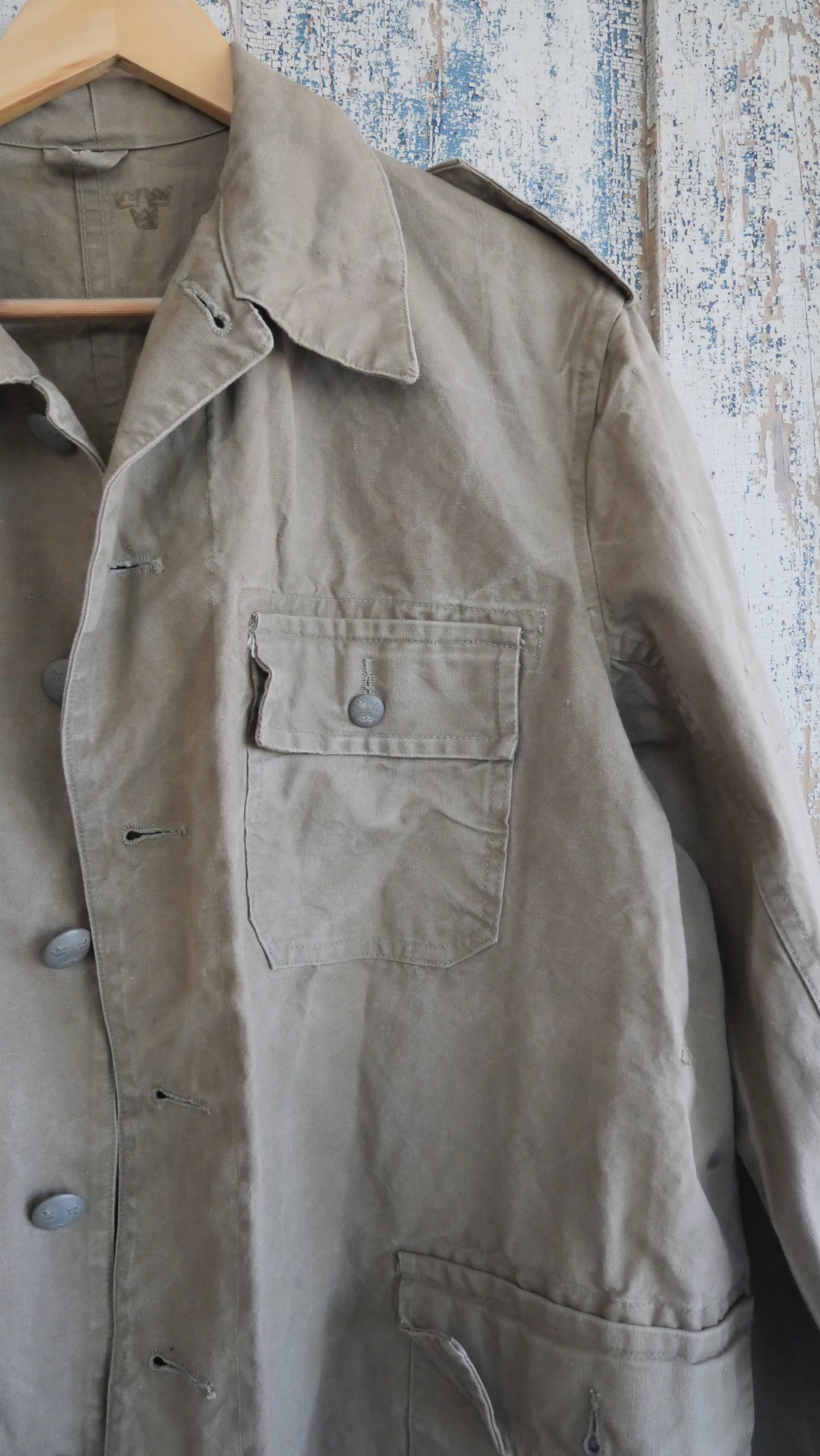 1960s Italian Military Chore Jacket | L