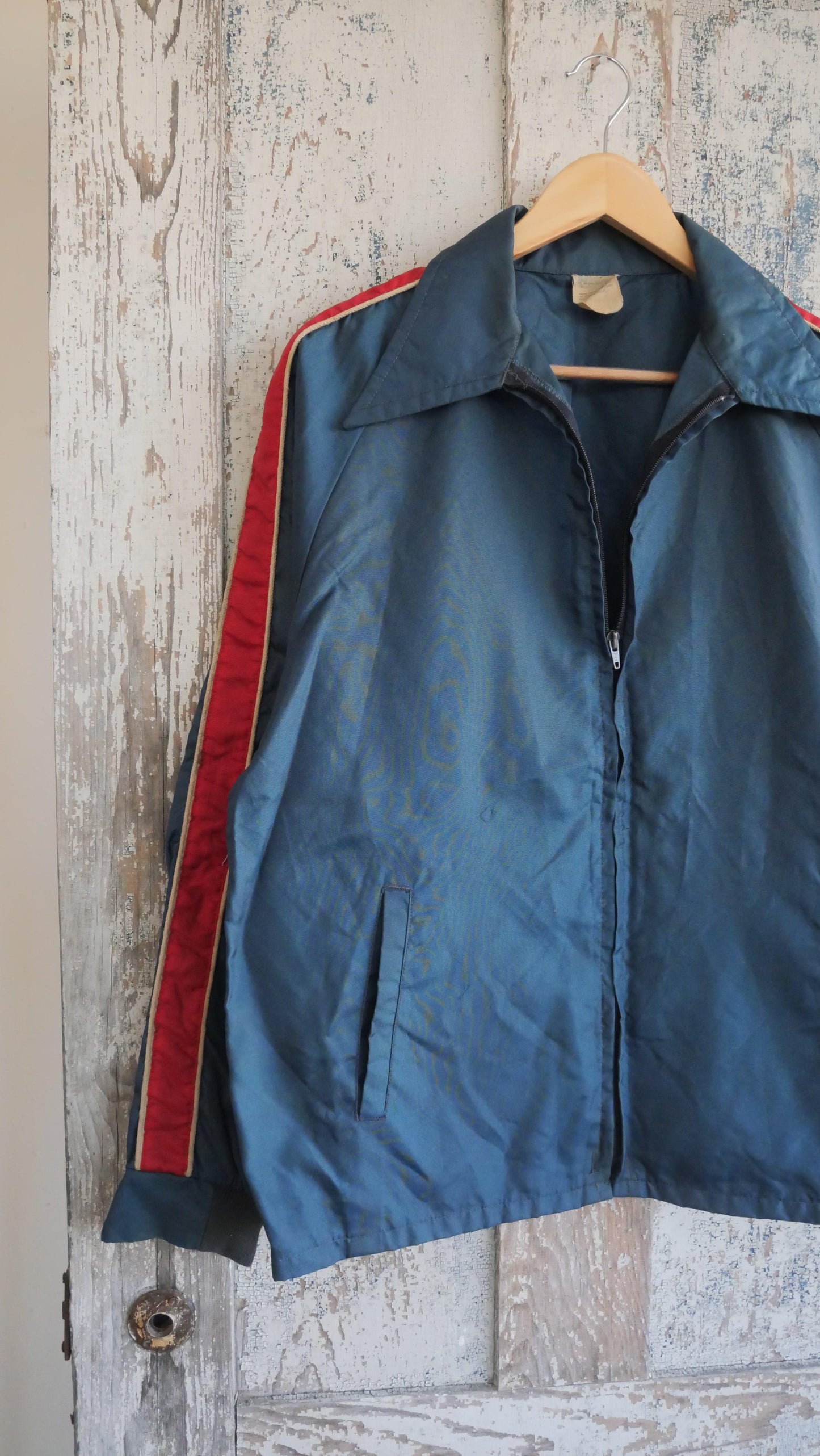 1970s Nylon Race Jacket | L