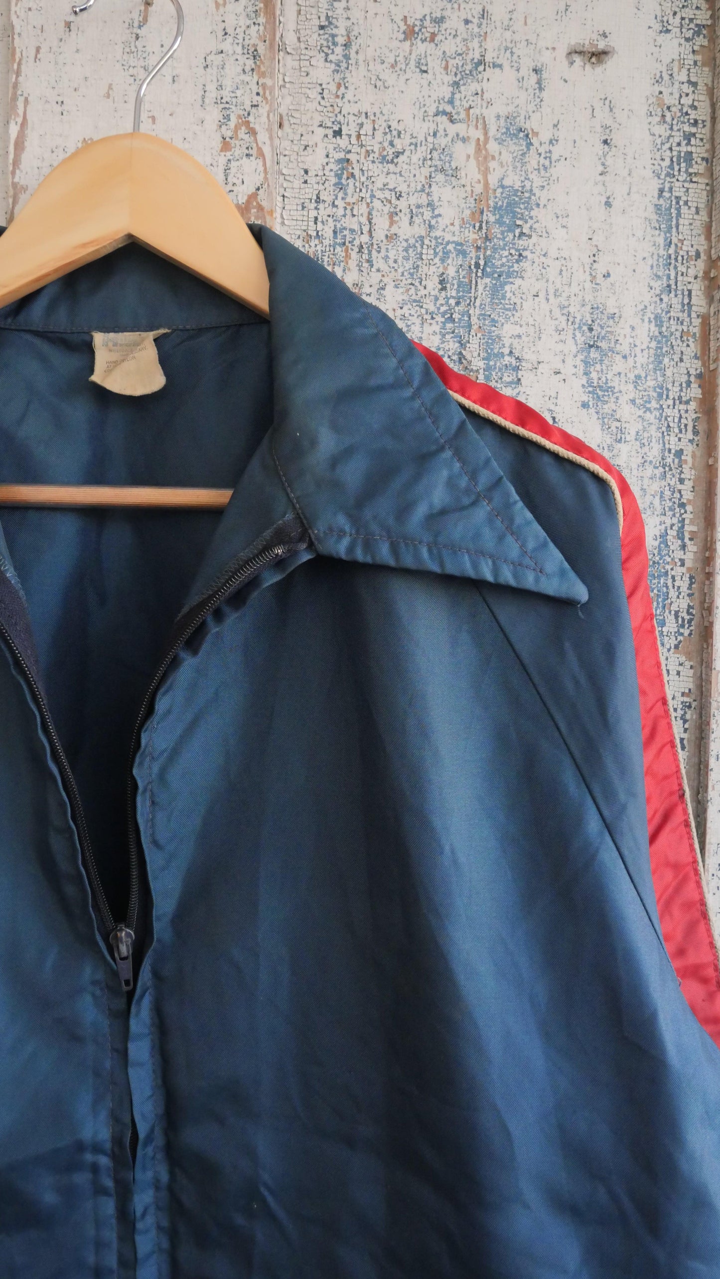 1970s Nylon Race Jacket | L