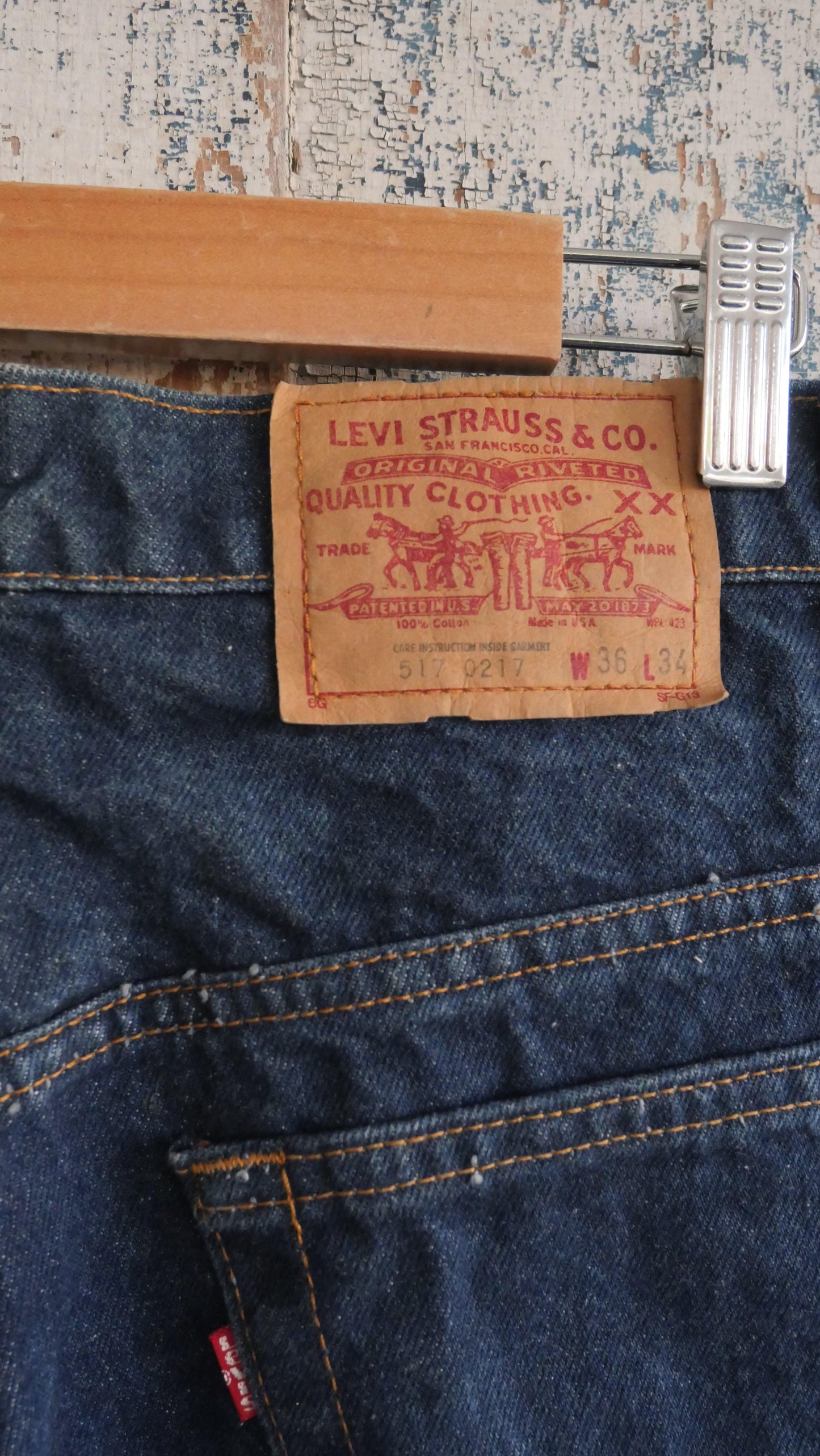 1980s 517 Levi's Denim | 36