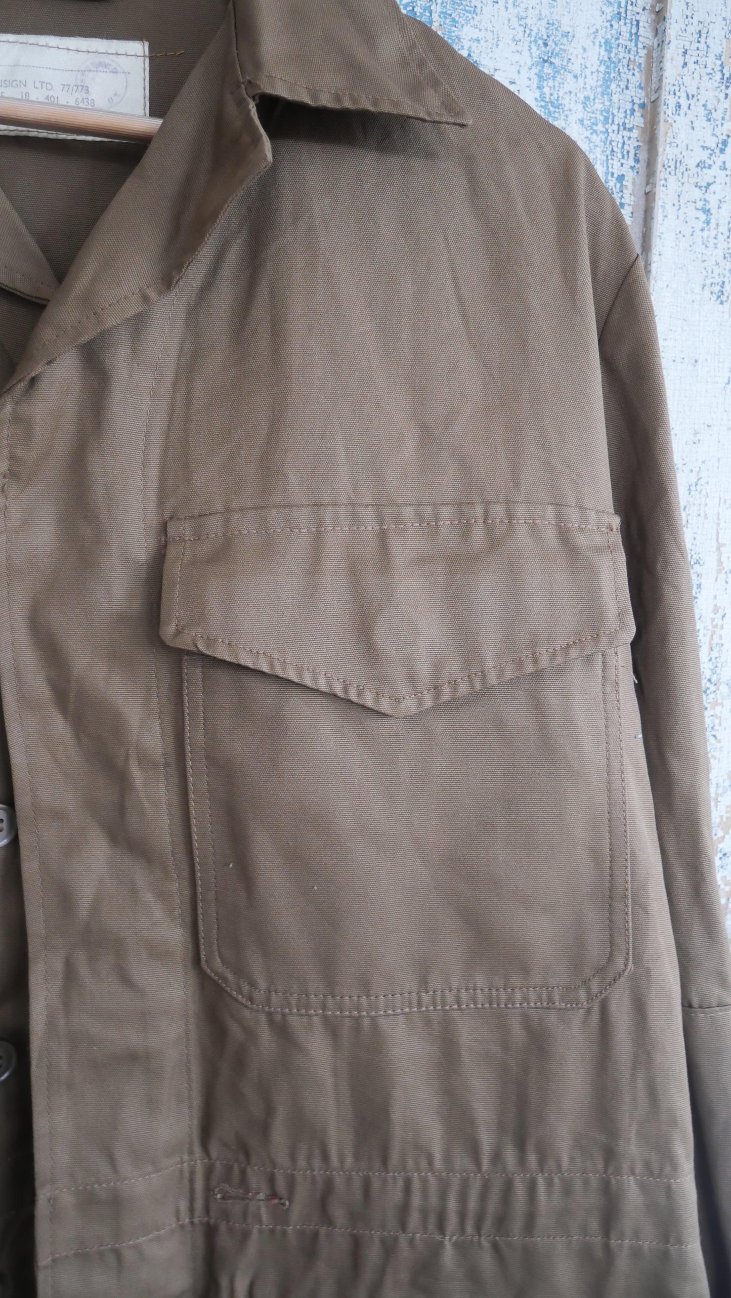 1970s Long Military Coat | L