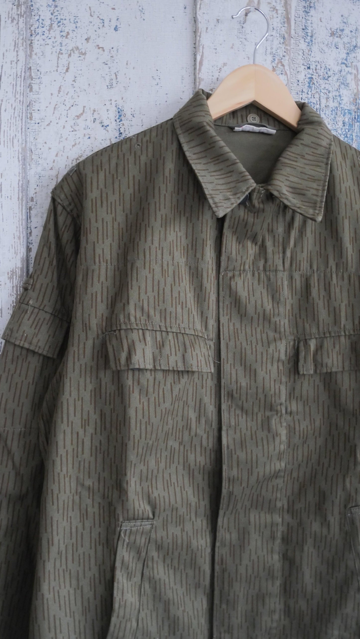 1970s Rain Camo Jacket | L