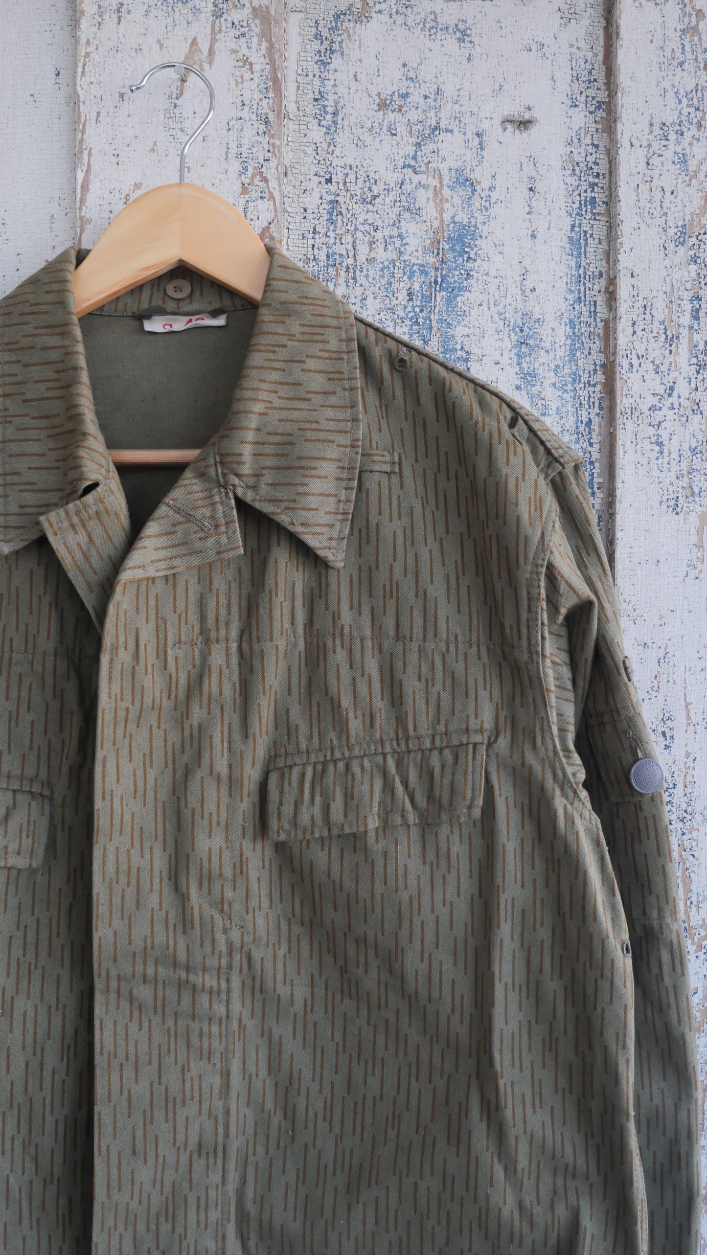 1970s Rain Camo Jacket | L