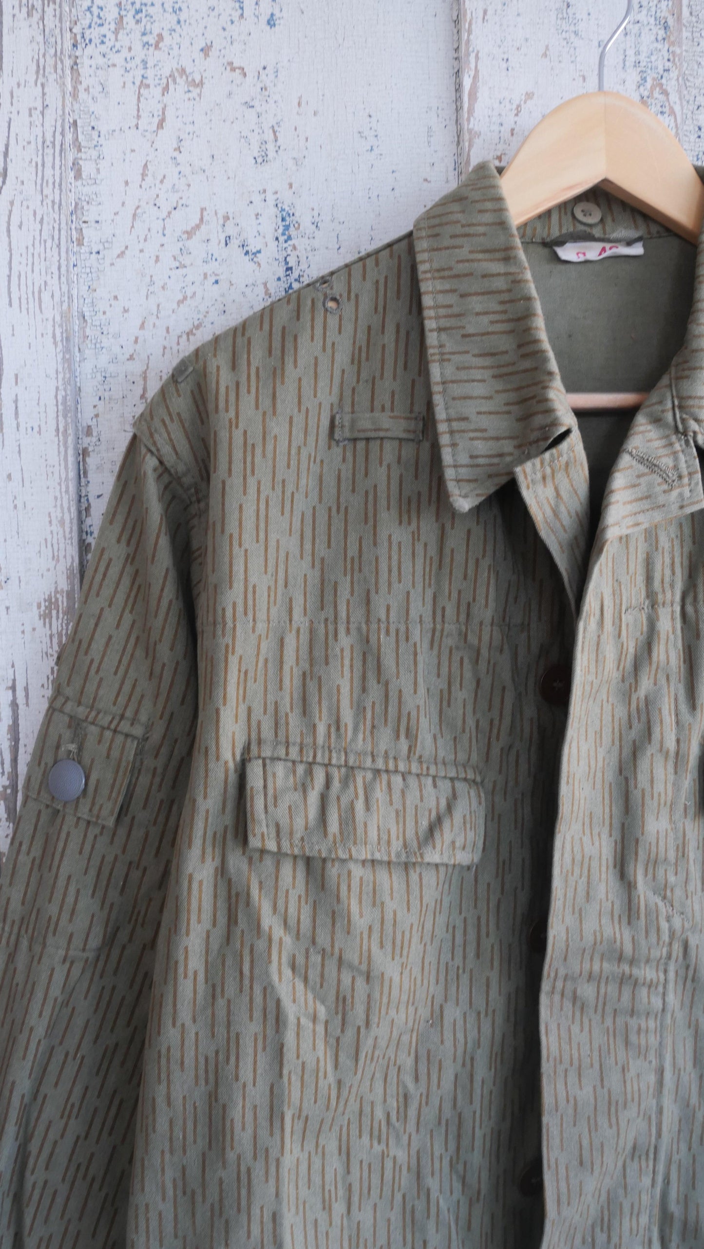 1970s Rain Camo Jacket | L