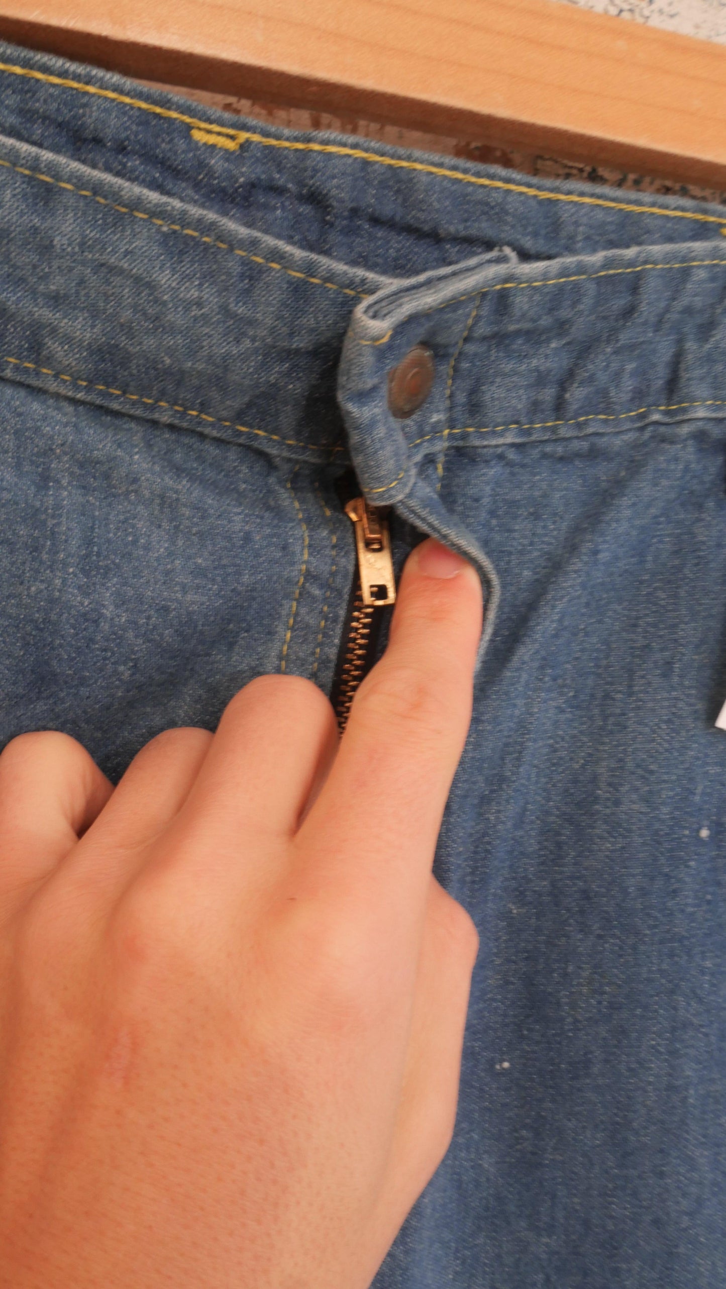 1970s Flared Denim | 37