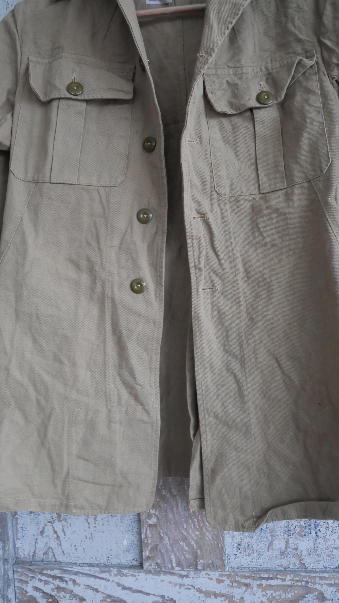 1970s Italian Military Shirt | M