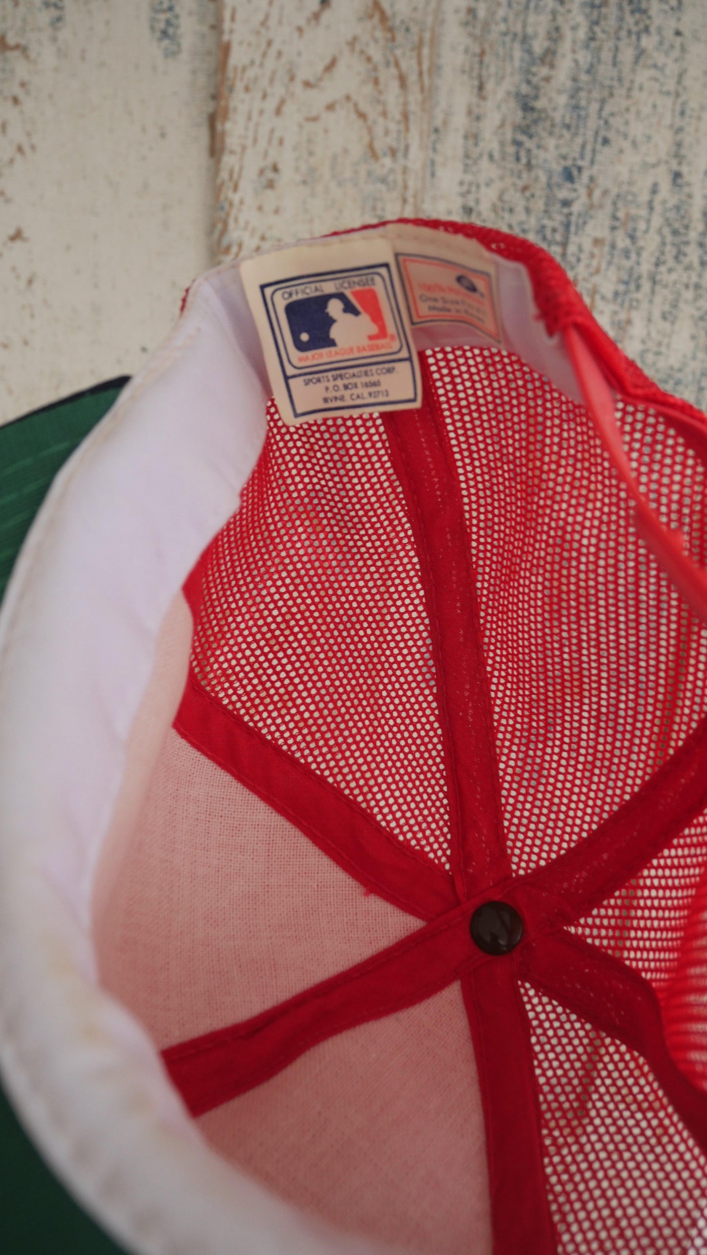 1980s Mesh Baseball Hat