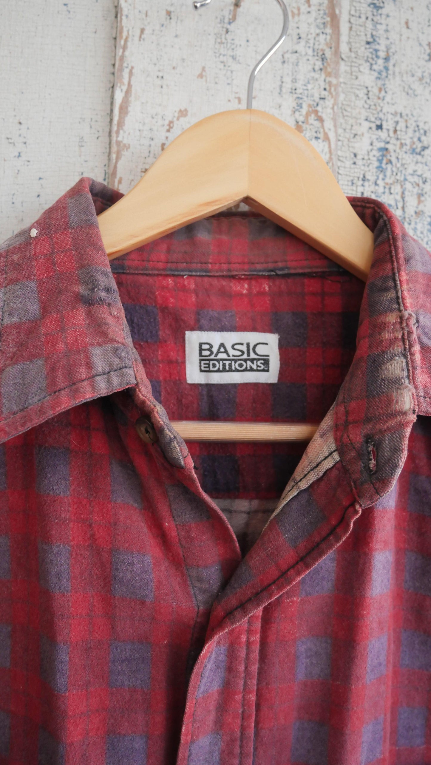 1980s Checkered Flannel | L