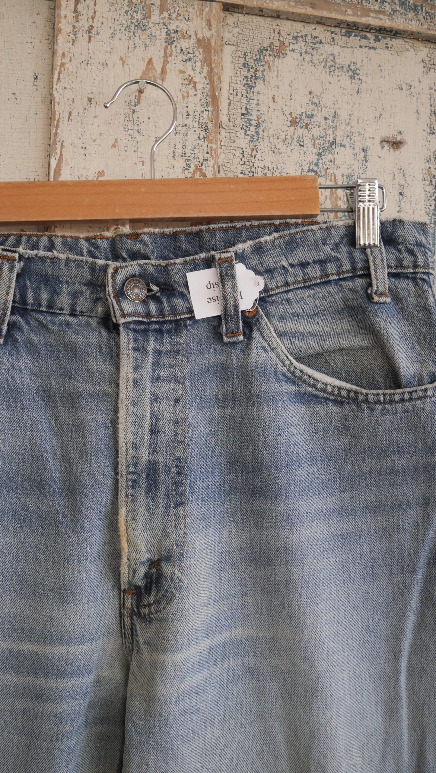 1980s Faded Straight Leg Levis | 35