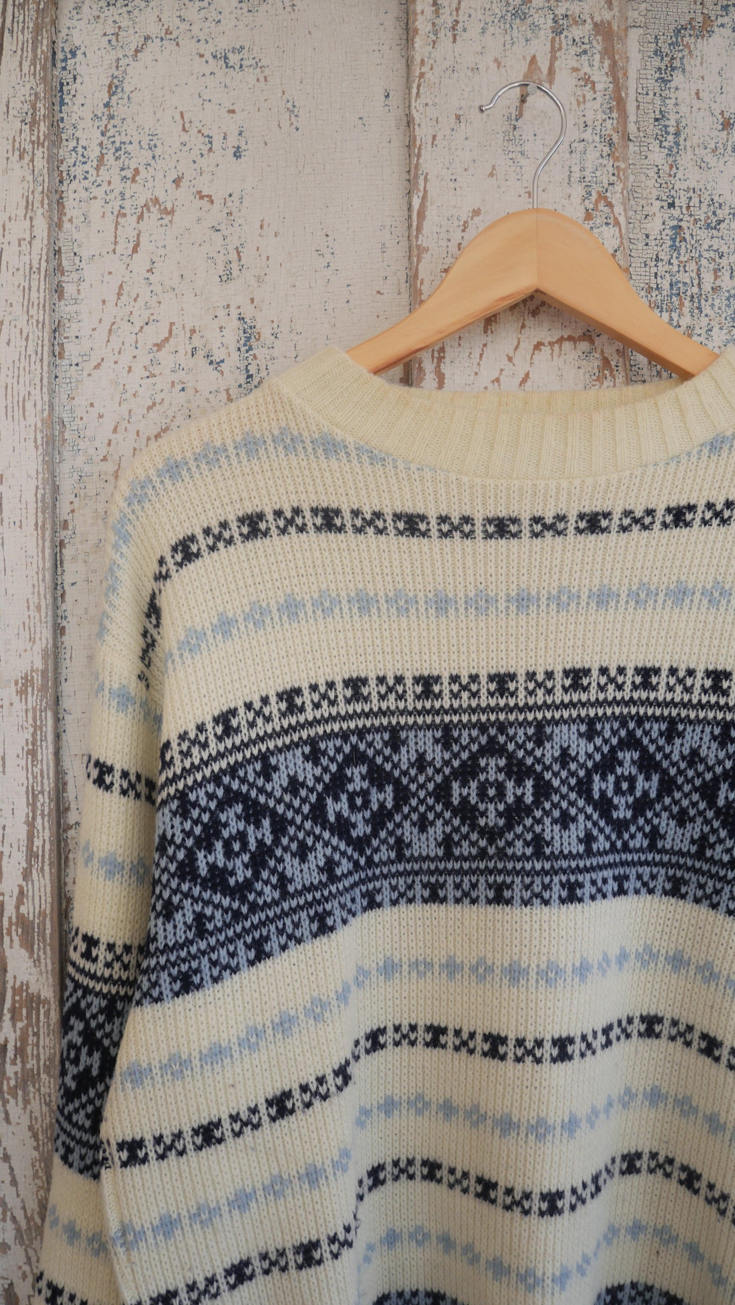 1980s Knit Sweater | L
