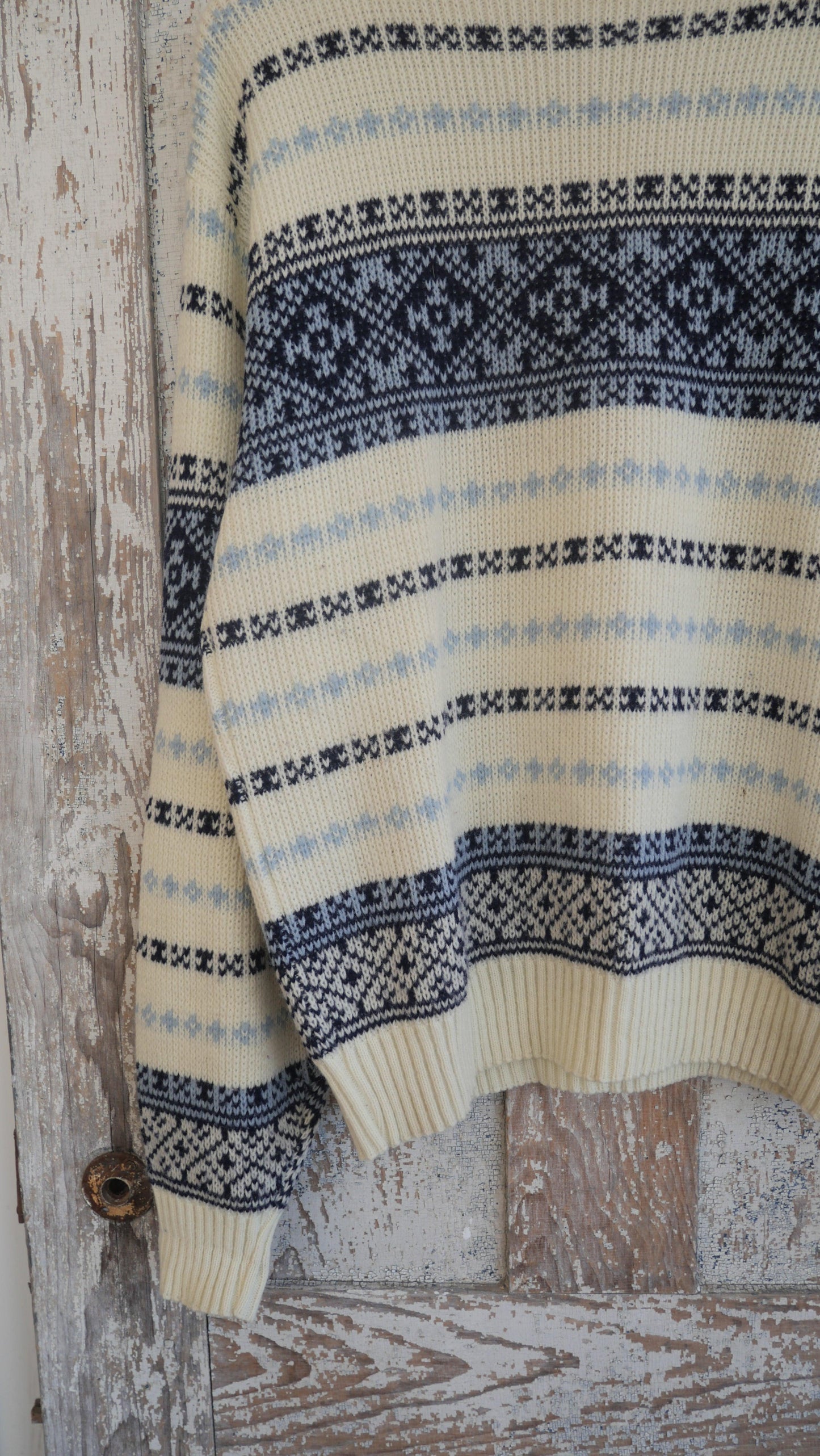 1980s Knit Sweater | L