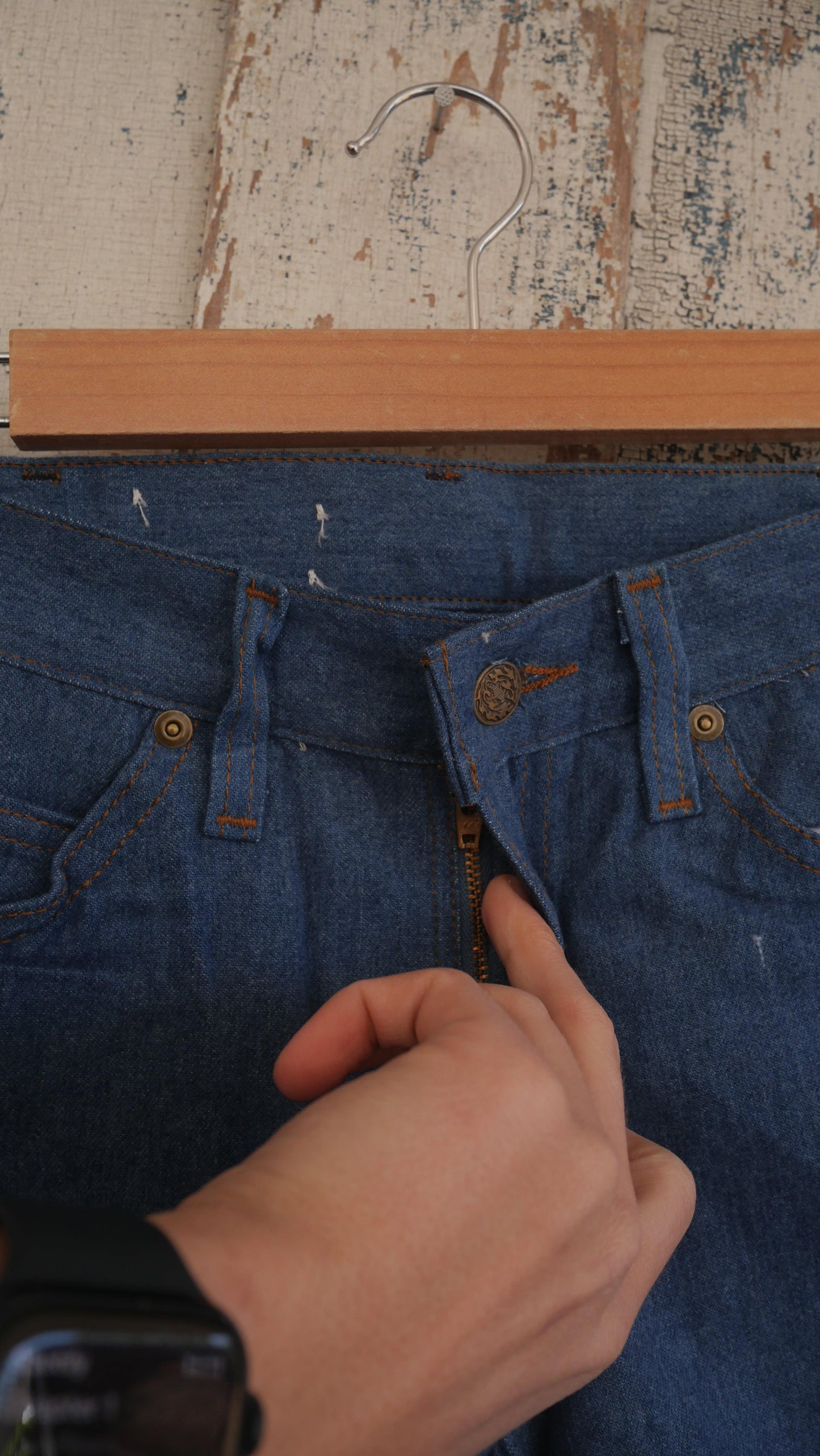 1970s Flared Denim | 26