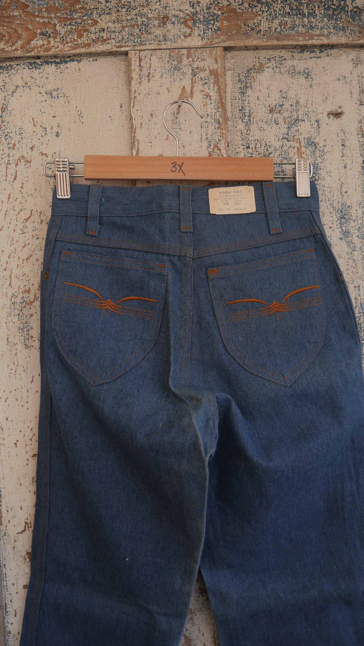 1970s Flared Denim | 26