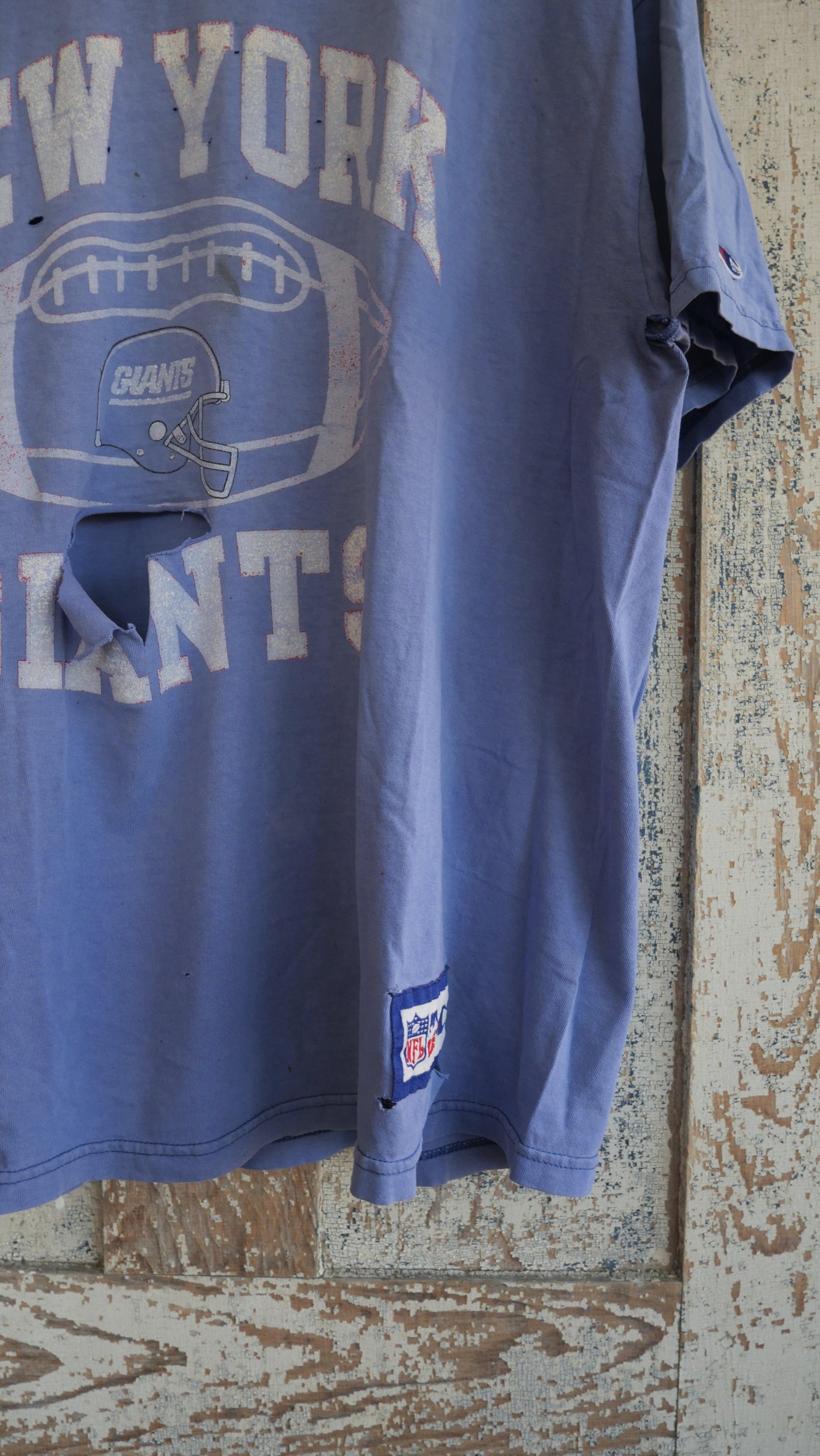 1990s Faded Football Tee | XL