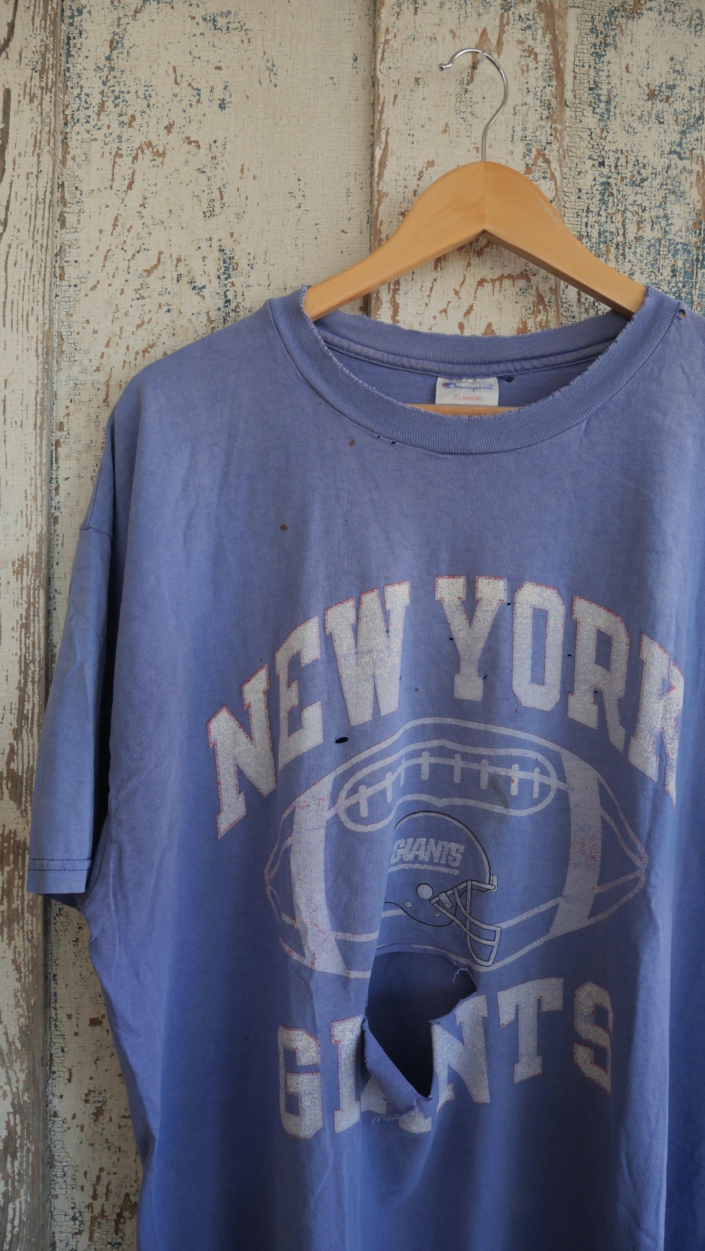 1990s Faded Football Tee | XL