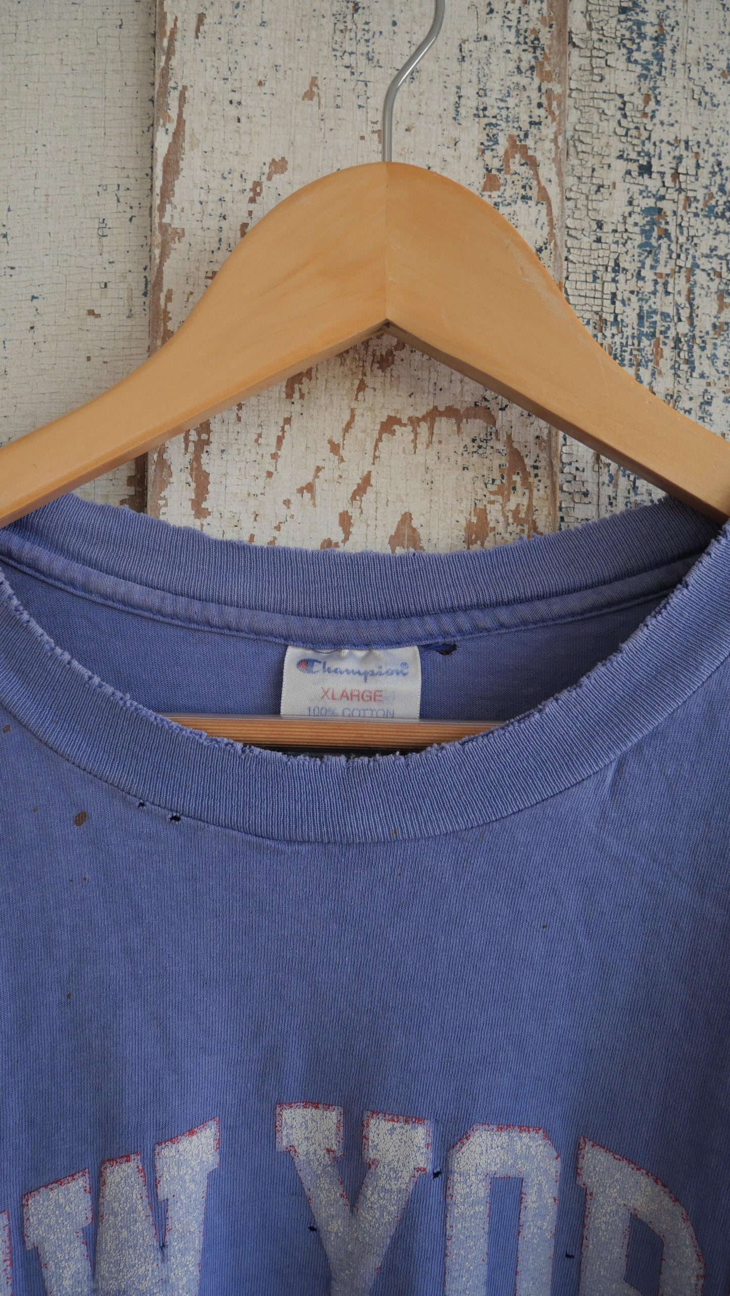1990s Faded Football Tee | XL