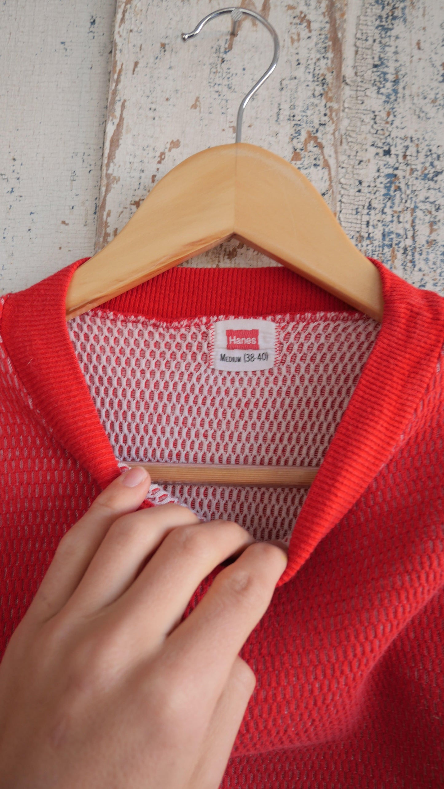 1970s Red Hanes Thermal | M