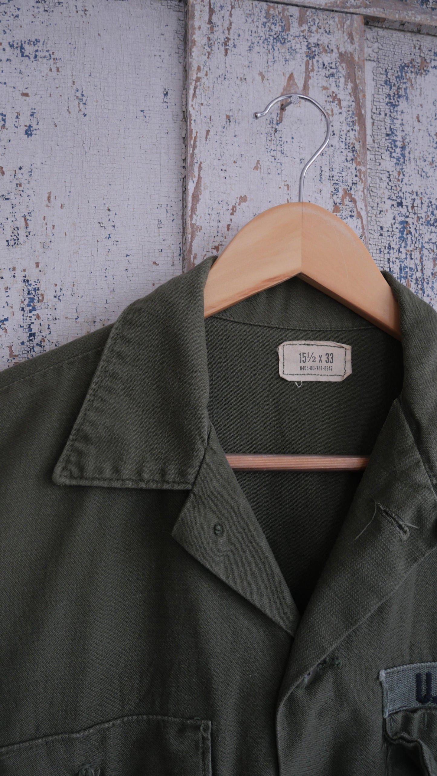 1980s Fatigue Shirt | L