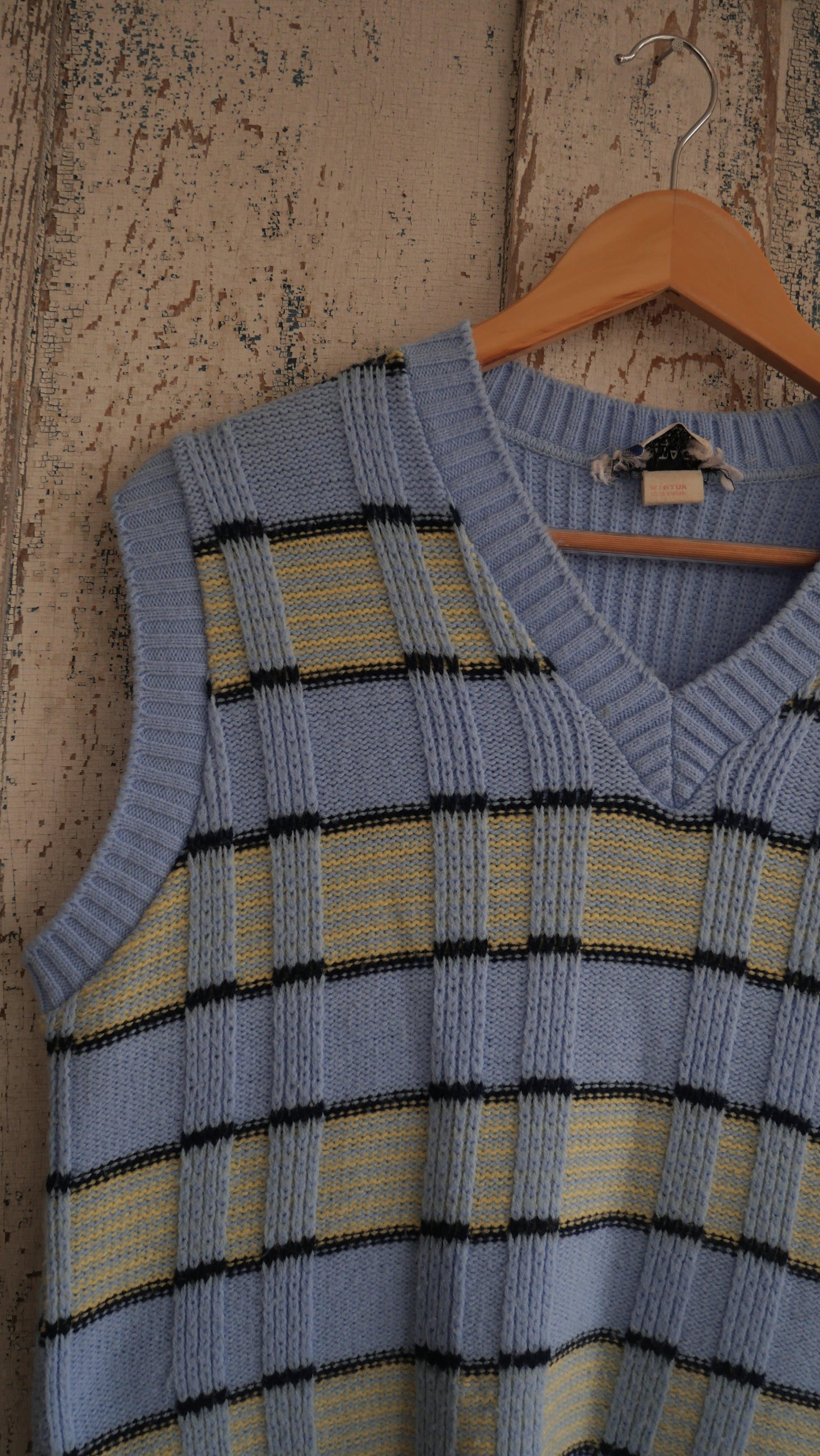 1970s Knit Sweater Vest | M