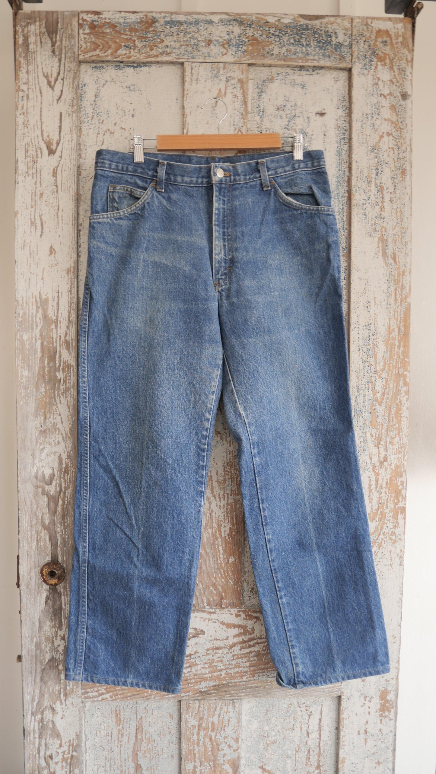 1970s Straight Leg Denim | 34