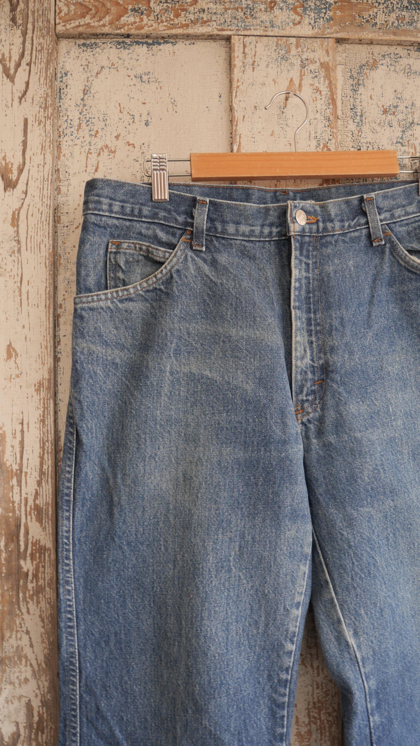 1970s Straight Leg Denim | 34