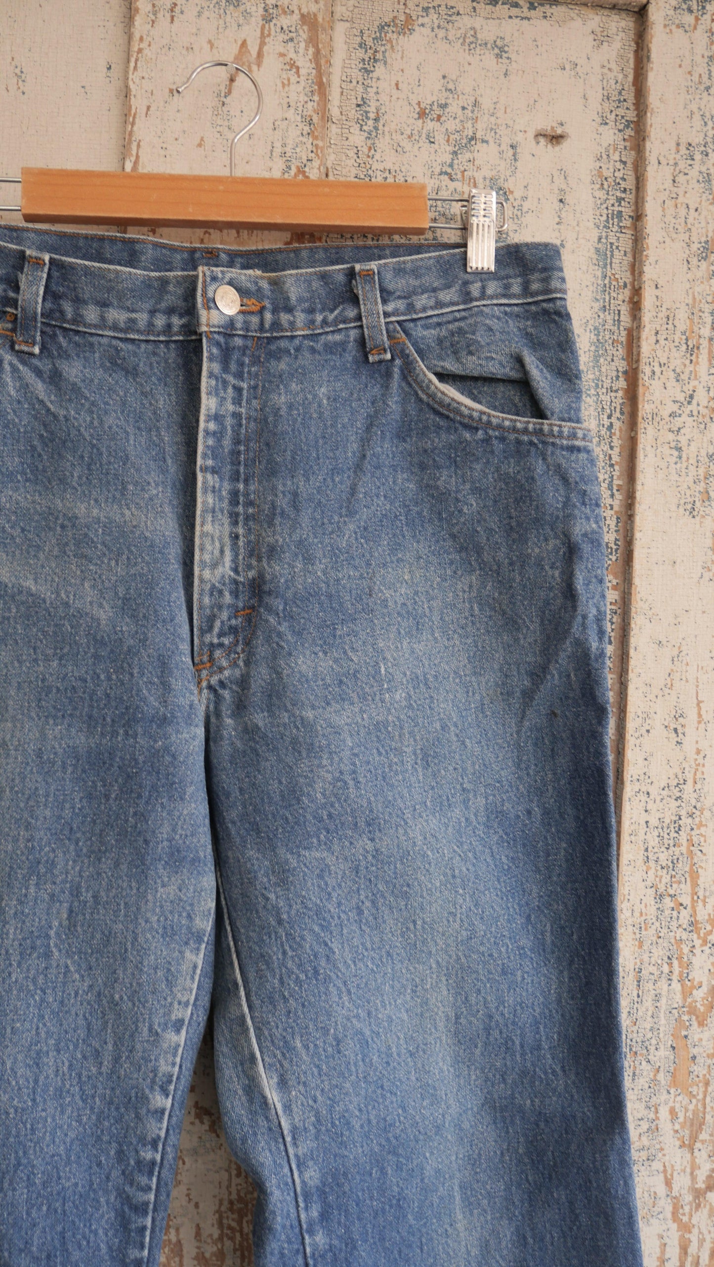1970s Straight Leg Denim | 34