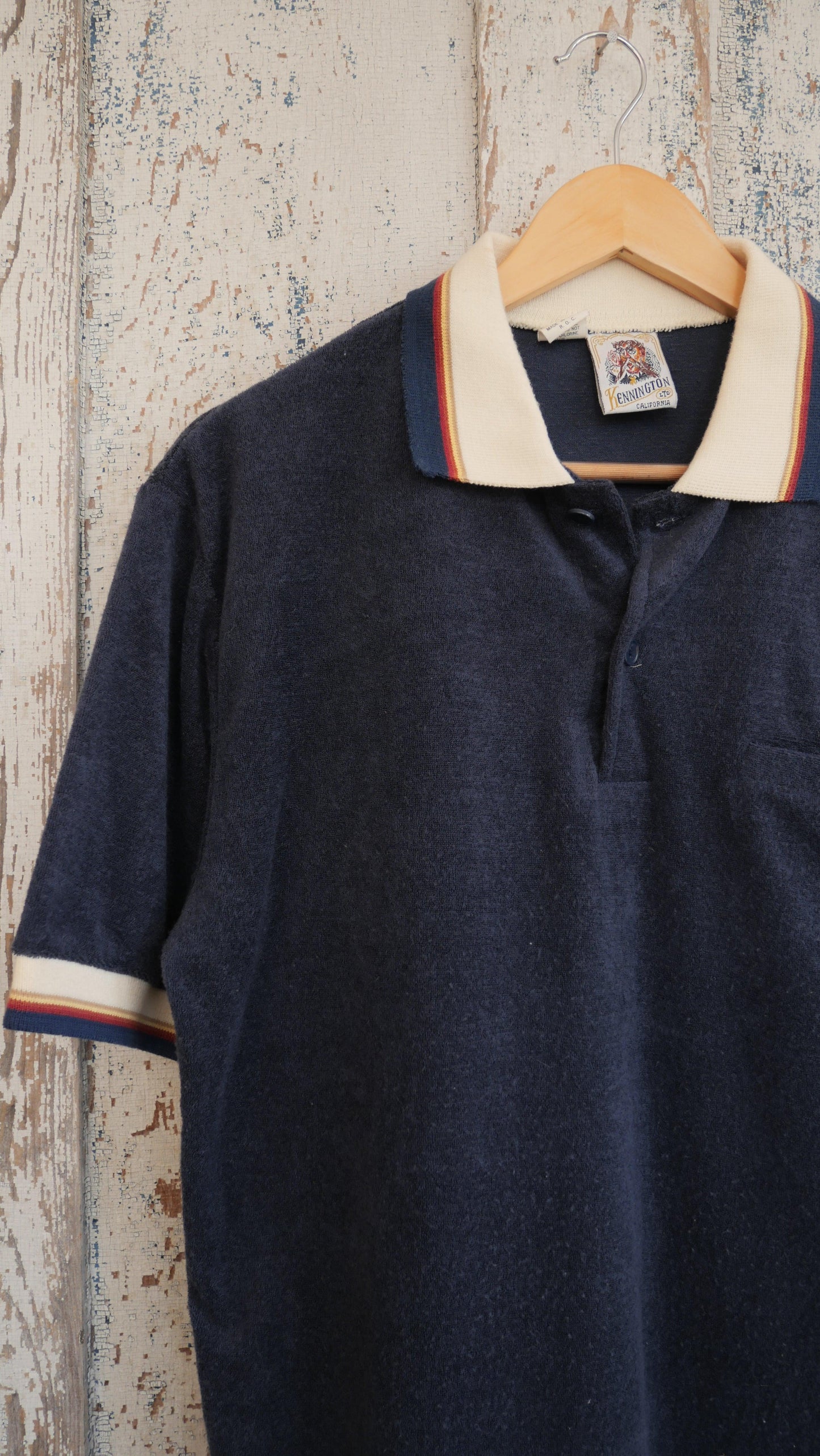 1970s Velour Shirt | M