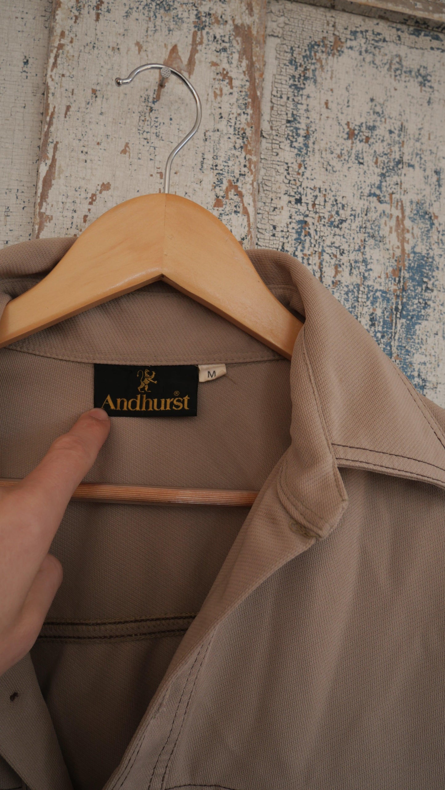 1970s Khaki Overshirt | L