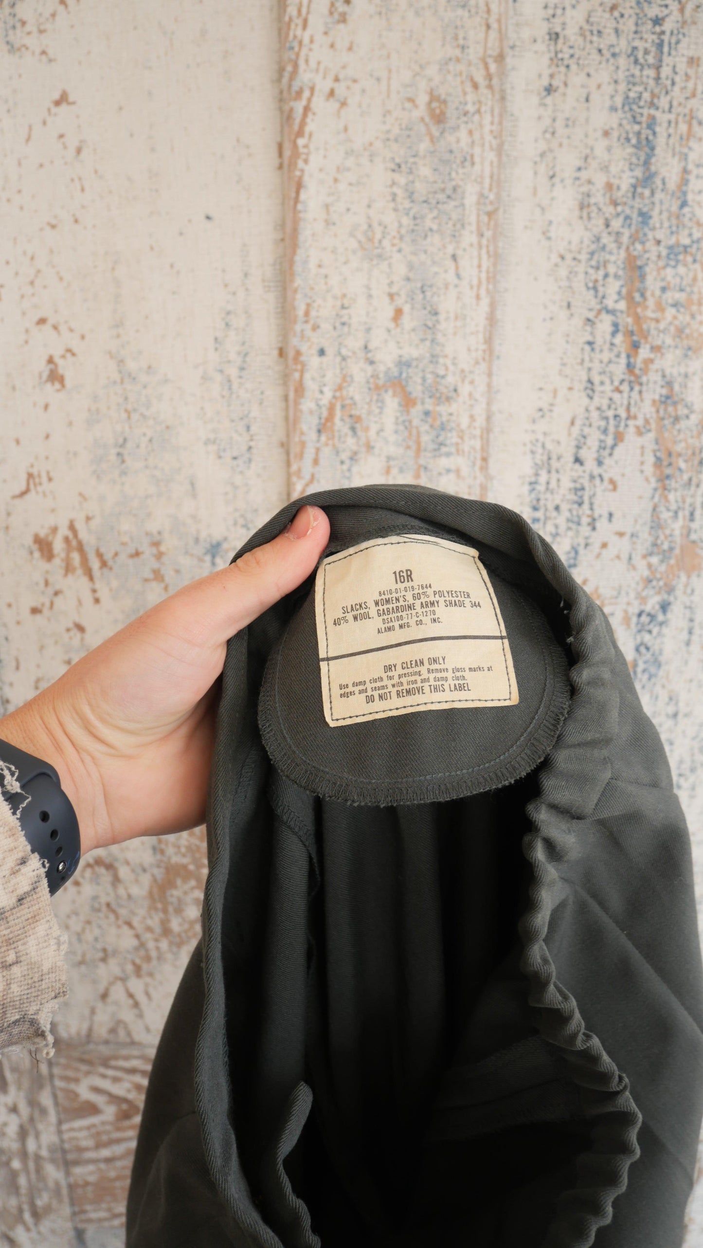 1970s Flared Military Slacks | 27