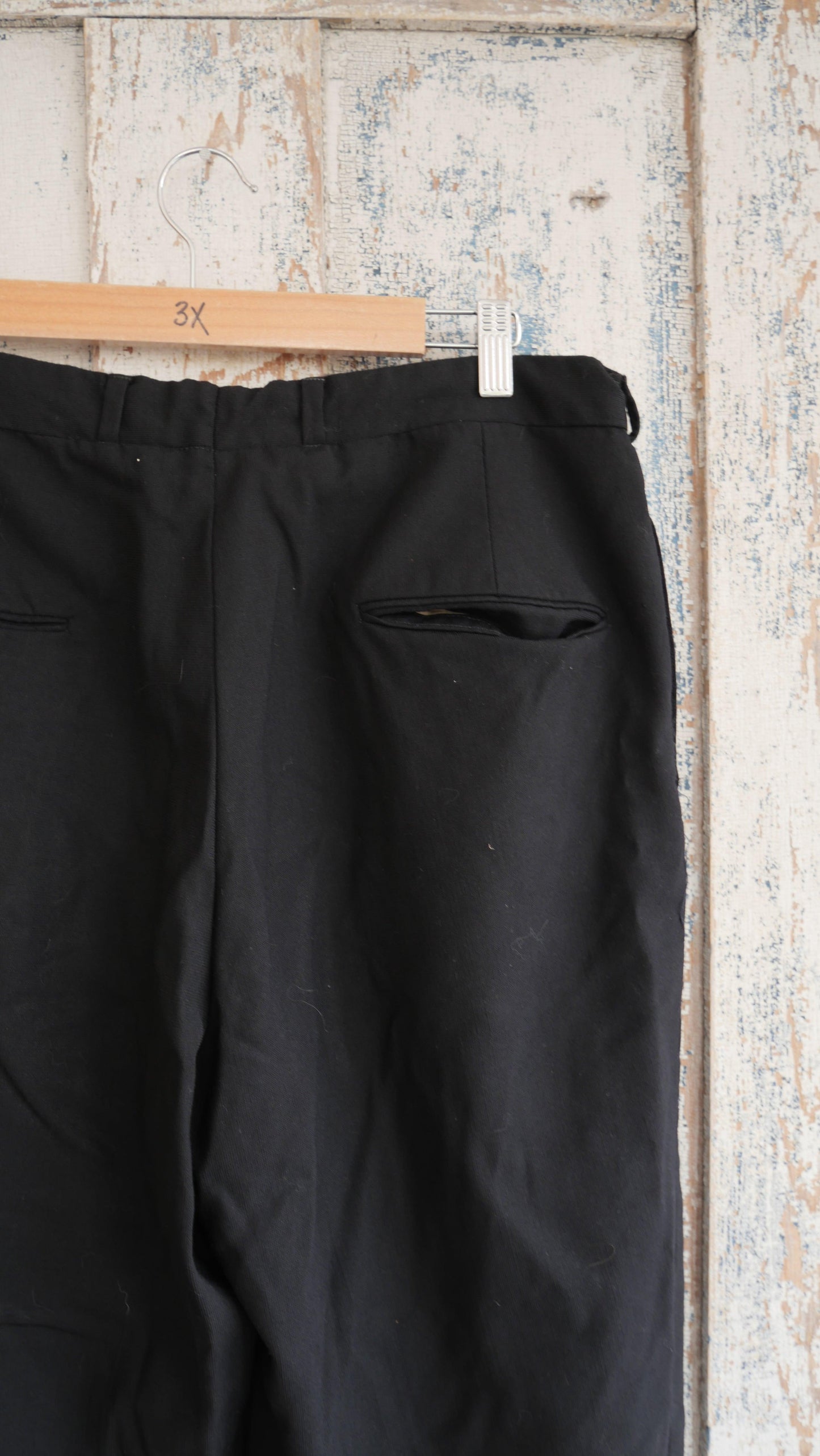 1970s Black Slacks | 33