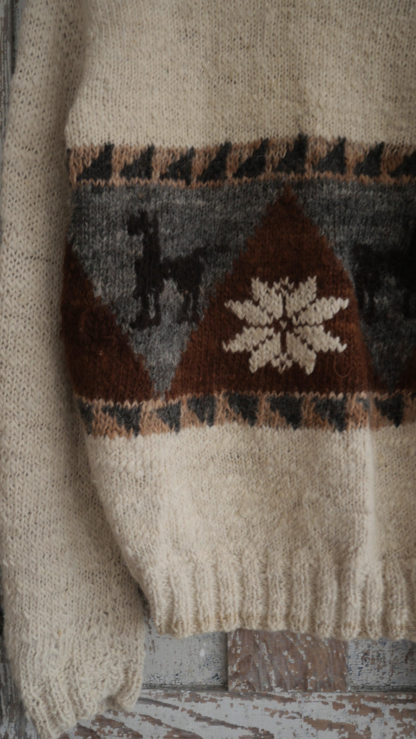 1980s Alpaca Knit Sweater | M