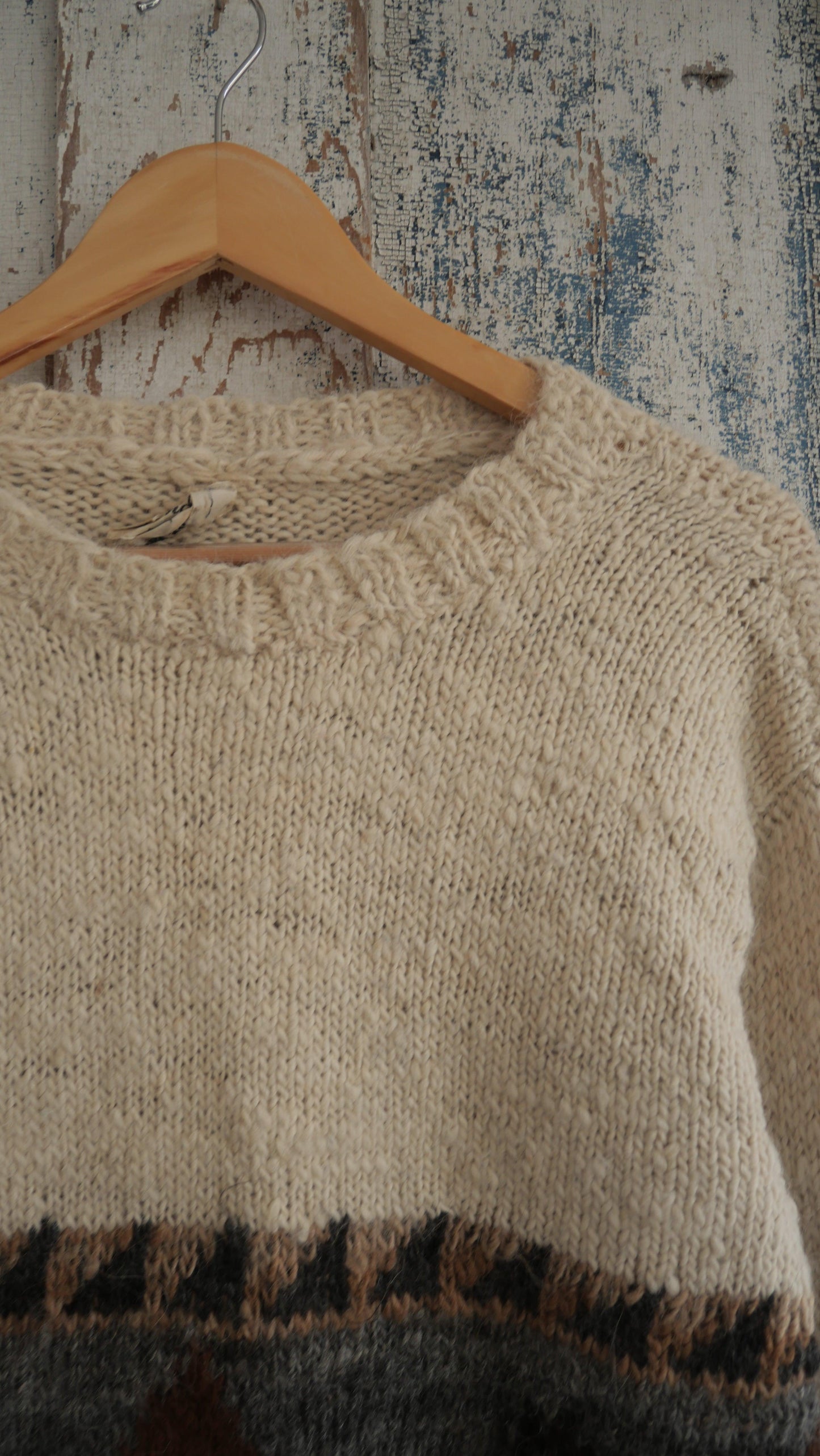 1980s Alpaca Knit Sweater | M