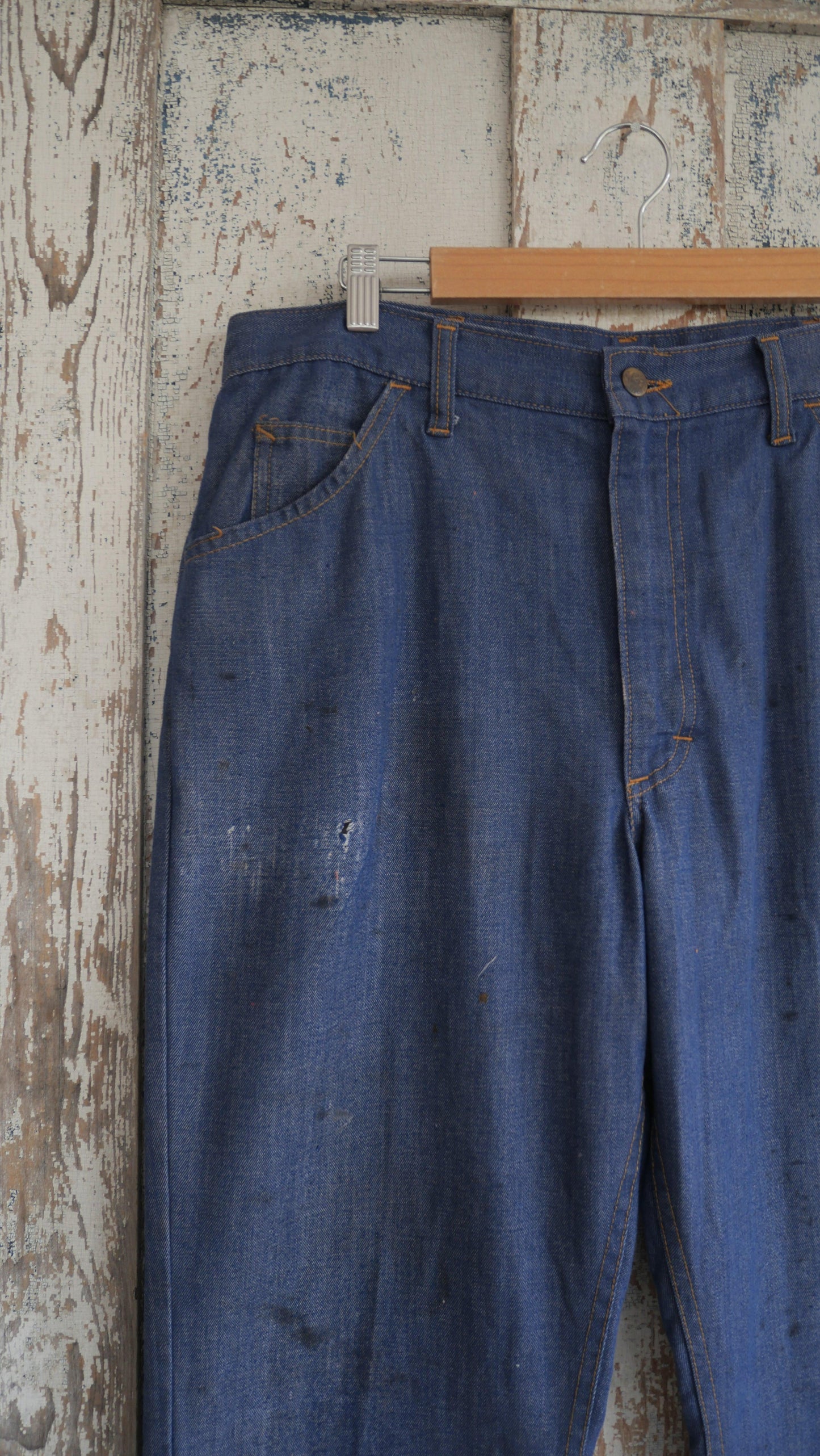 1970s Flared Lee Denim | 36