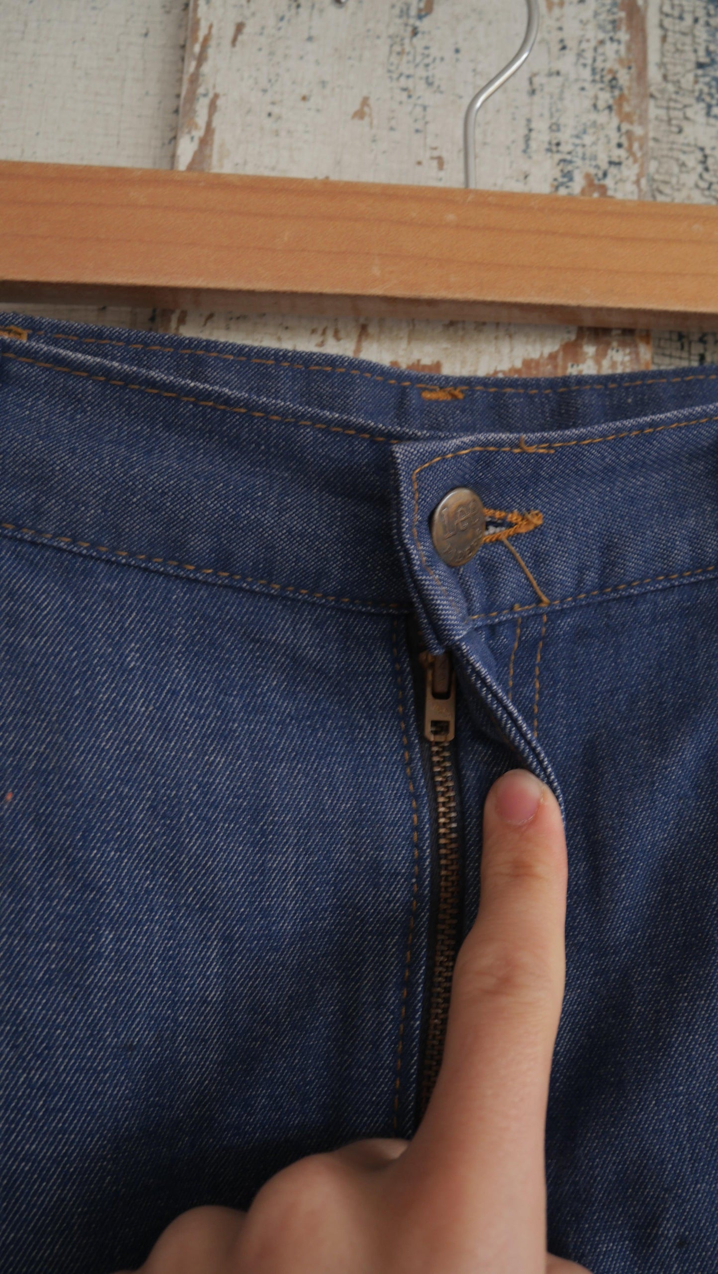 1970s Flared Lee Denim | 36